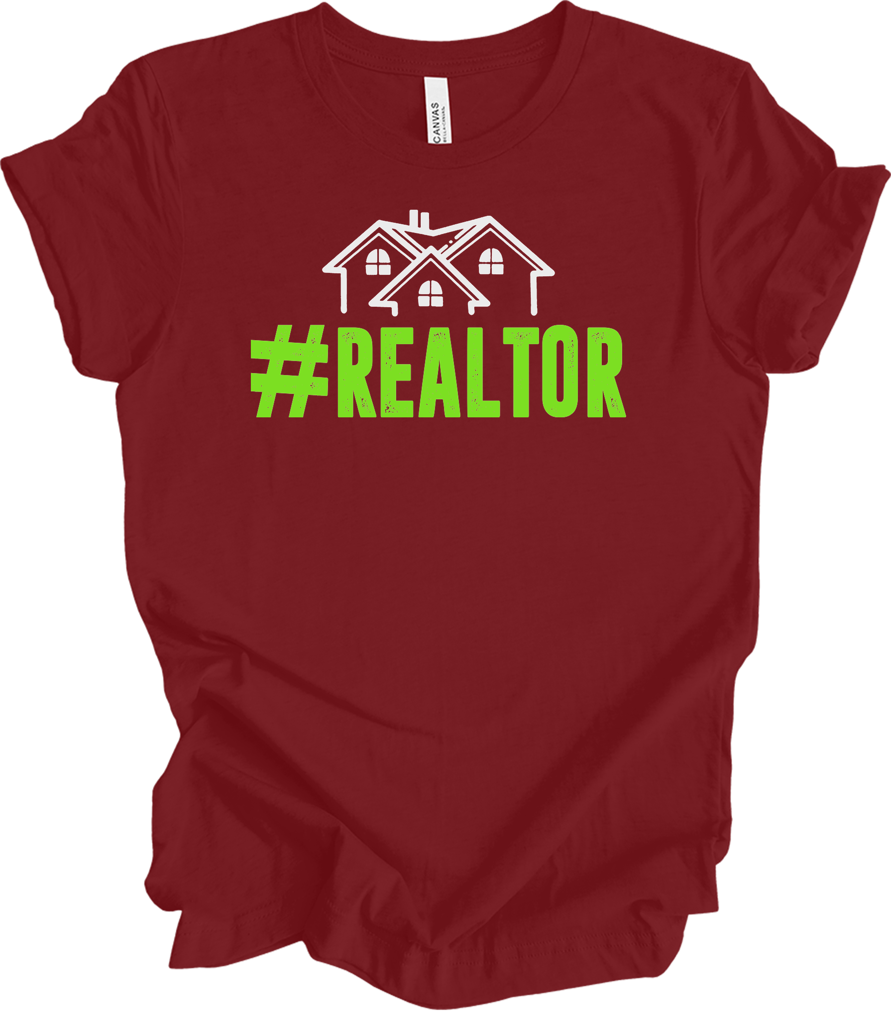 #Realtor for Real Estate Pros T-Shirt in Cardinal