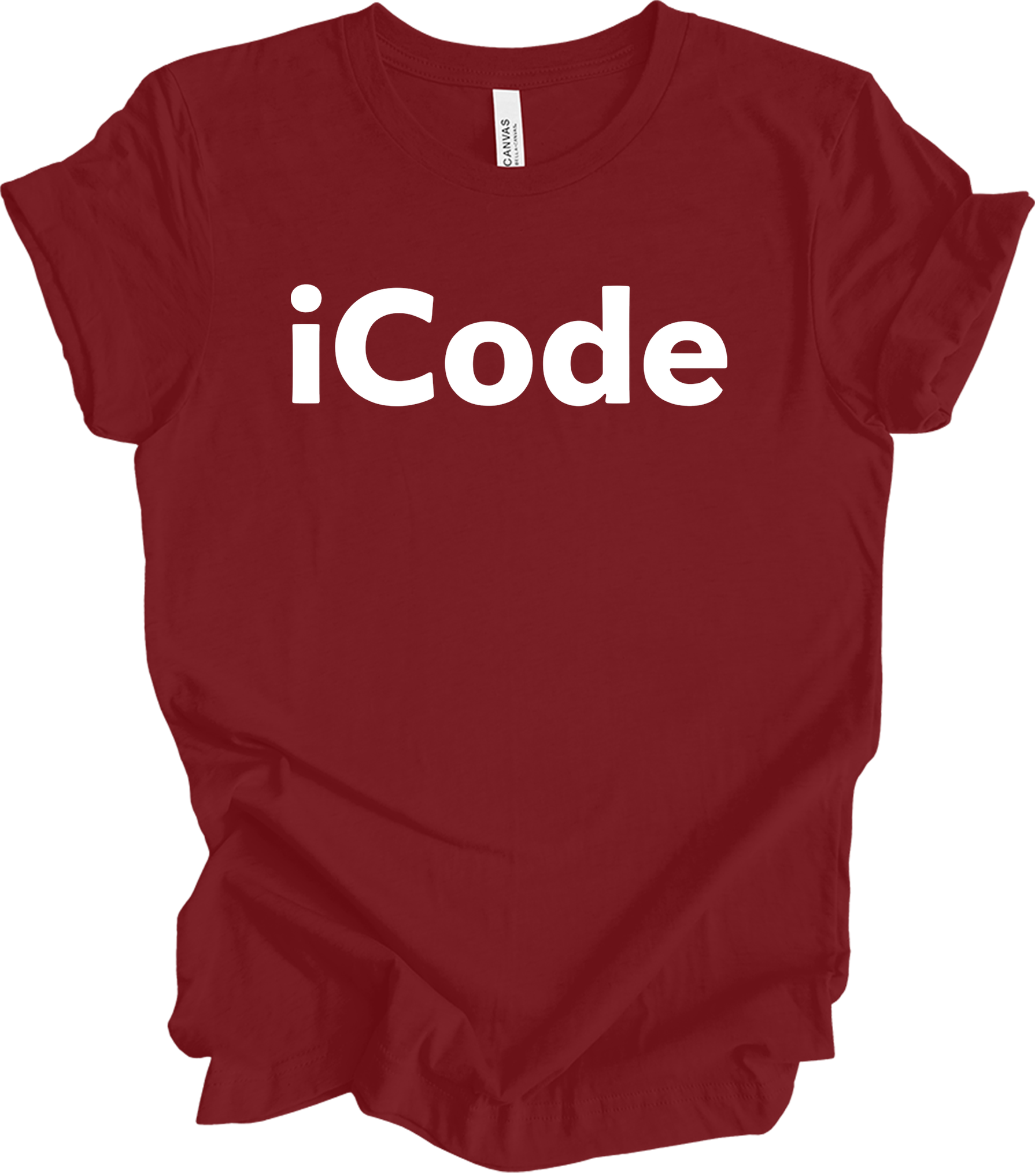 iCode | Colombianadas Fun T-Shirt in Cardinal