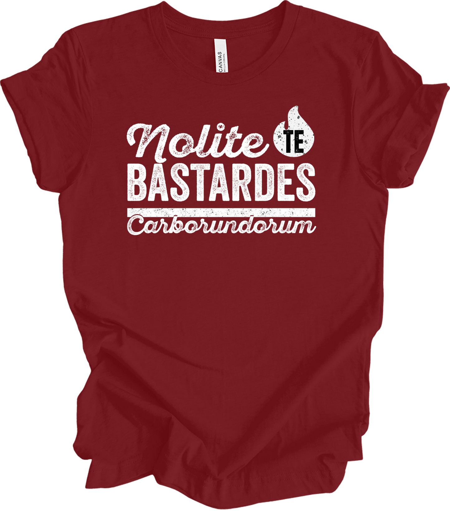 Nolite Te Bastardes Carborundorum T-Shirt in Cardinal