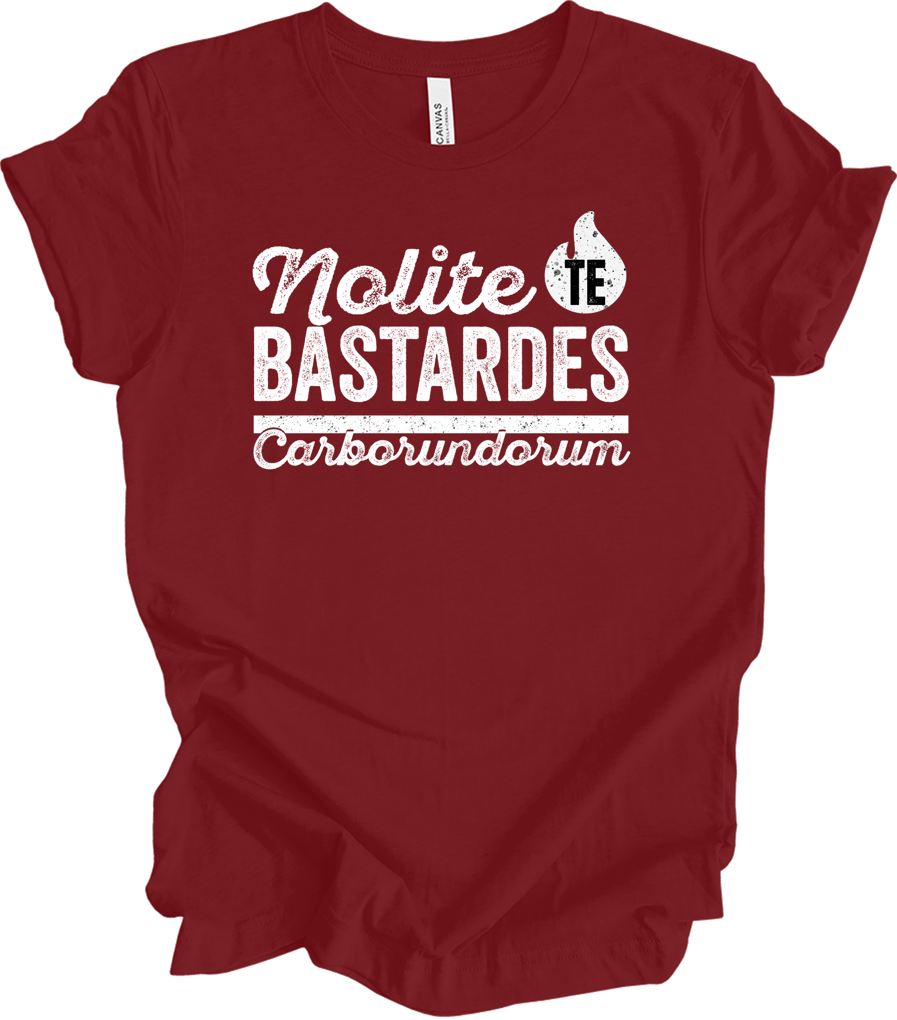 Nolite Te Bastardes Carborundorum T-Shirt in Cardinal
