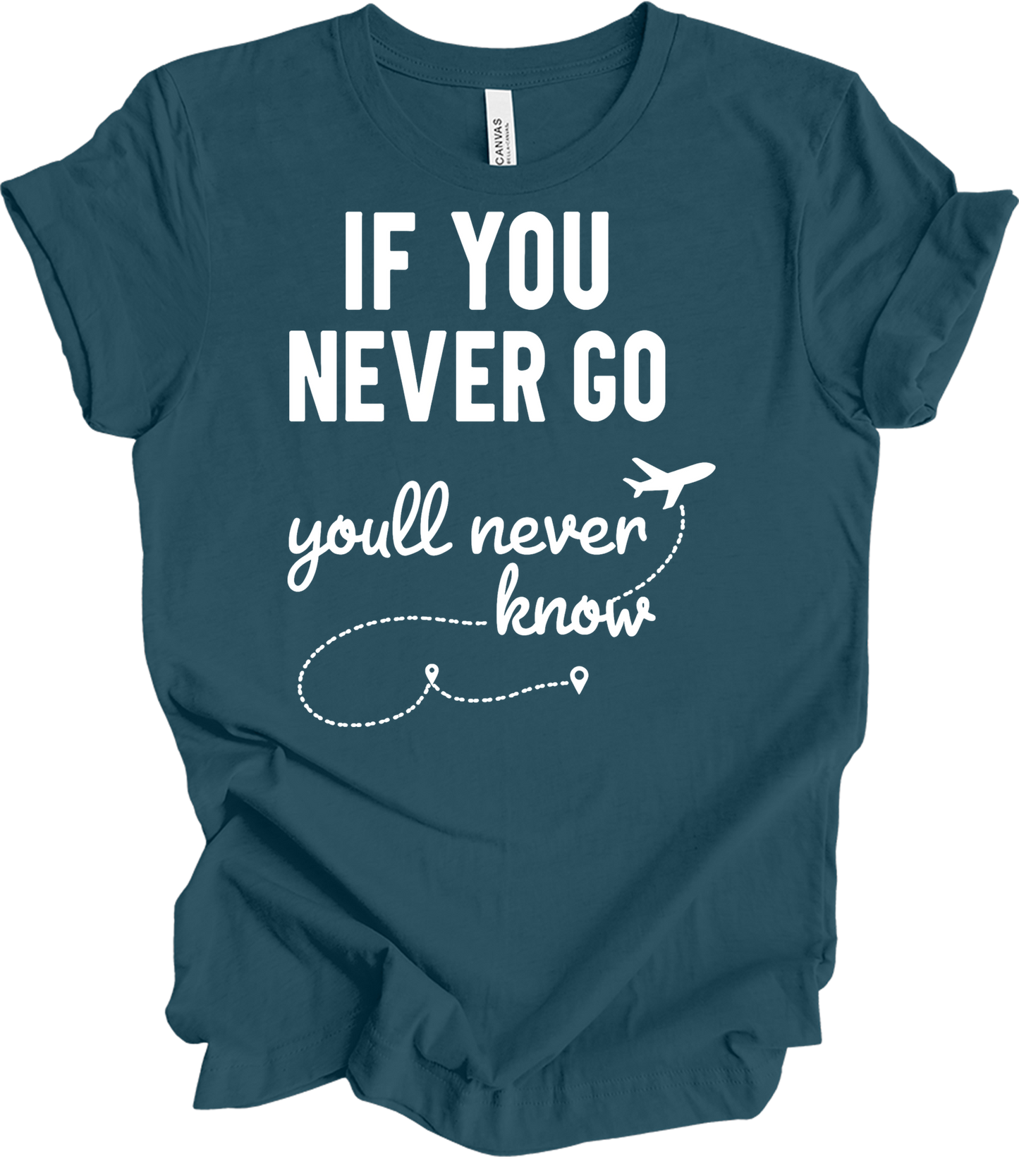 Travel Adventure T-Shirt in Deep Teal