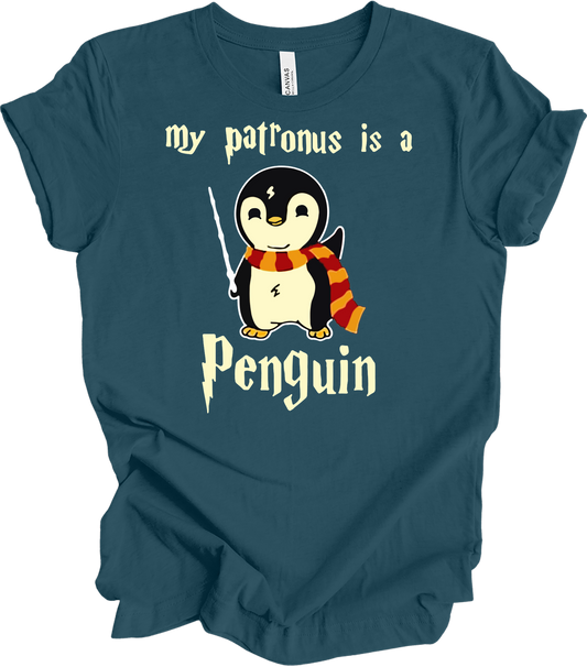 My Patronus Is A Penguin T-Shirt in Deep Teal