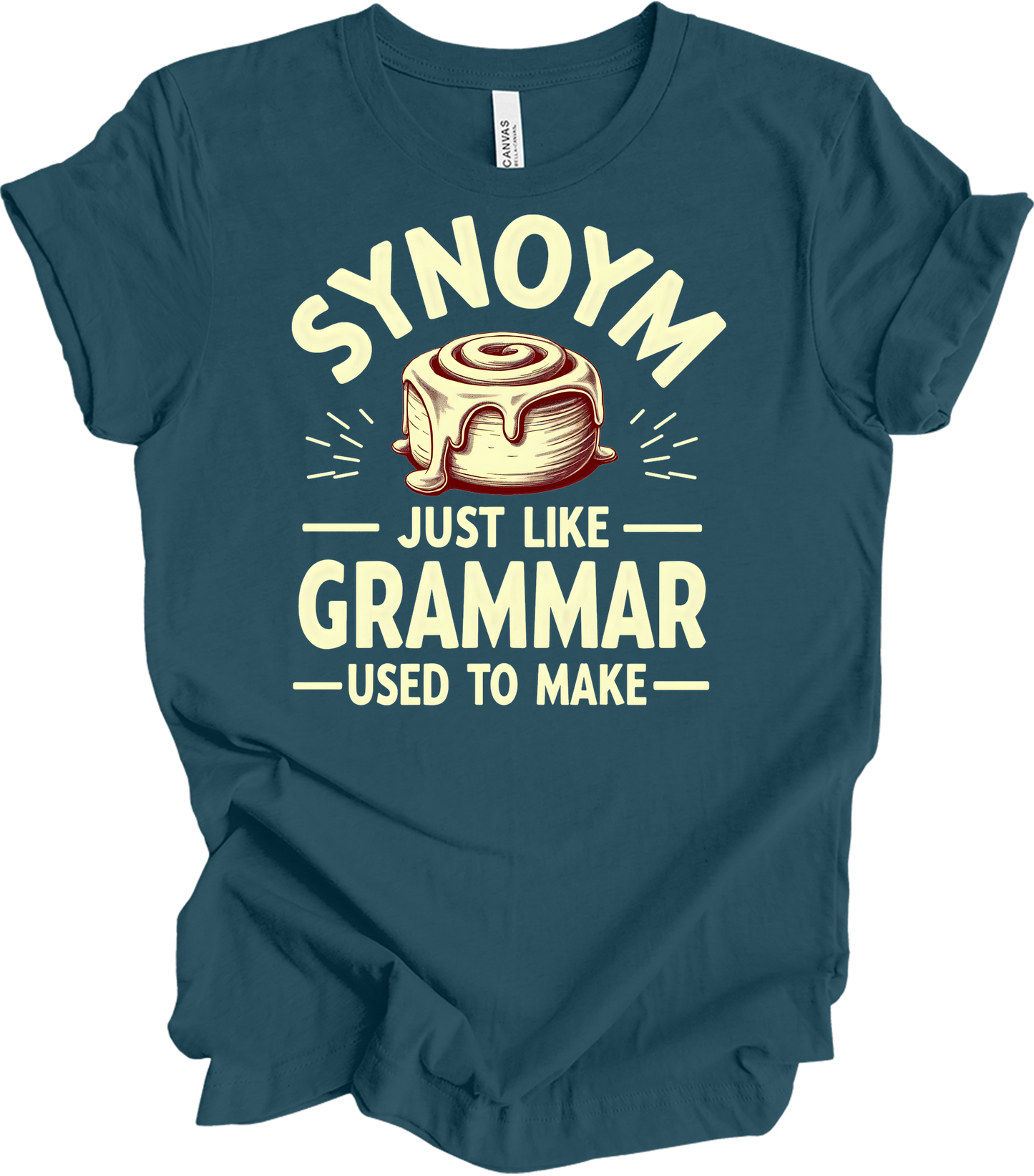 Synonym Cinnamon Roll T-Shirt in Deep Teal