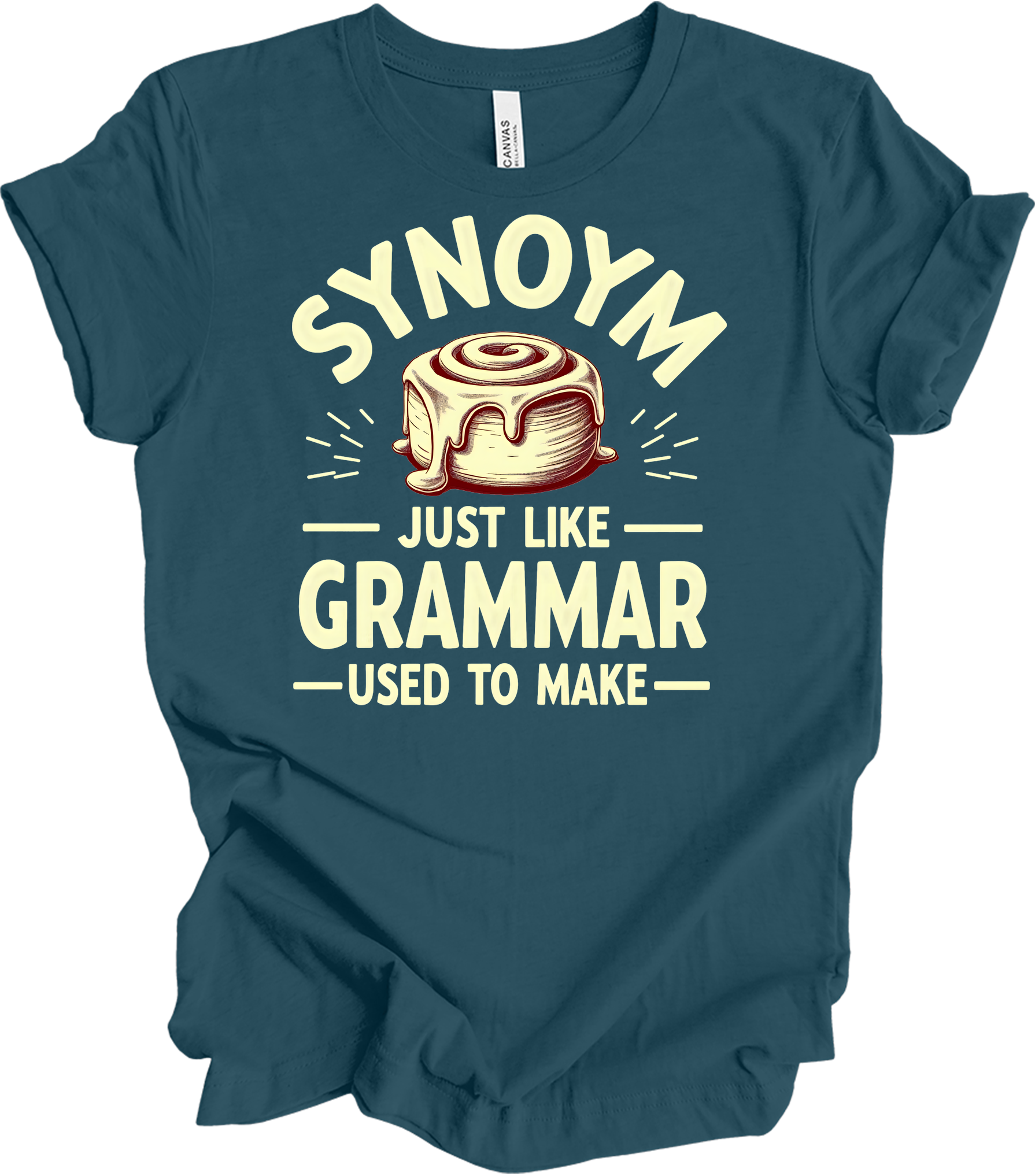 Synonym Cinnamon Roll T-Shirt in Deep Teal