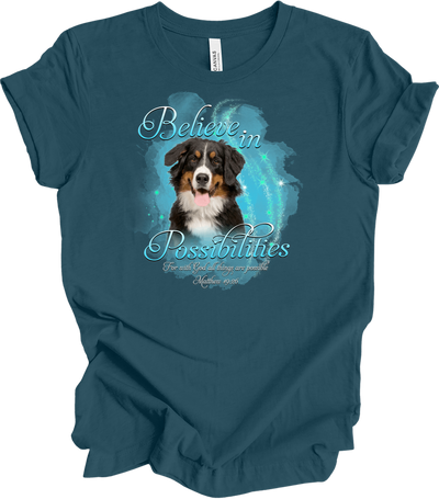 Bernese Dog 'Believe' Tee