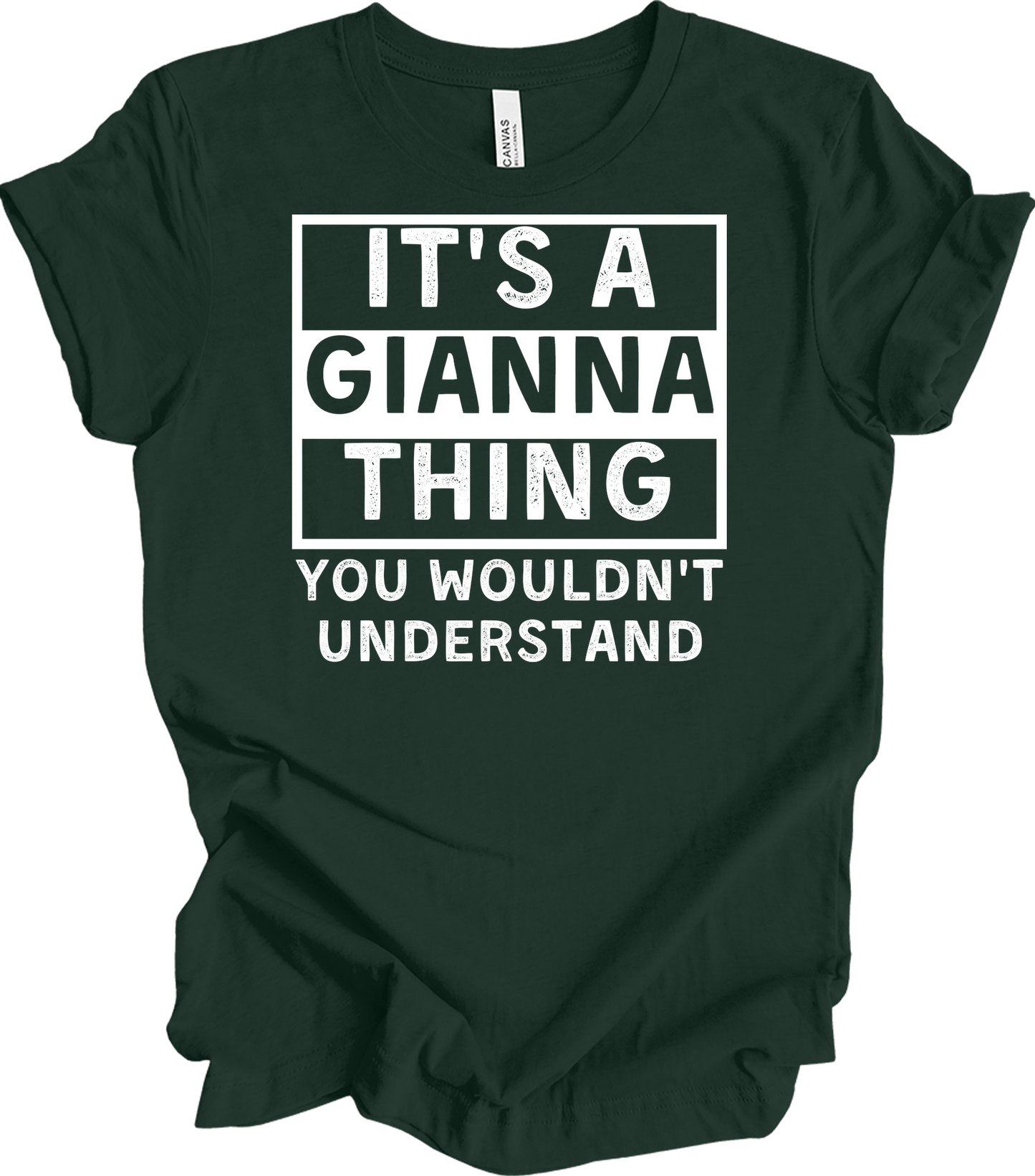 Gianna Thing You Wouldn't Understand T-Shirt in Forest