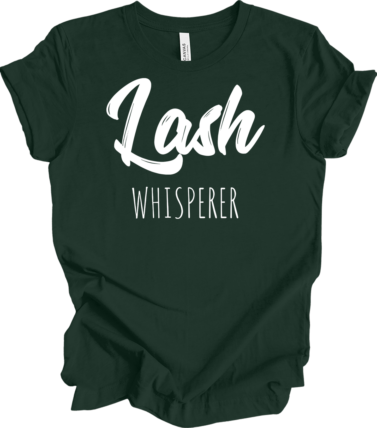 Lash Whisperer T-Shirt in Forest