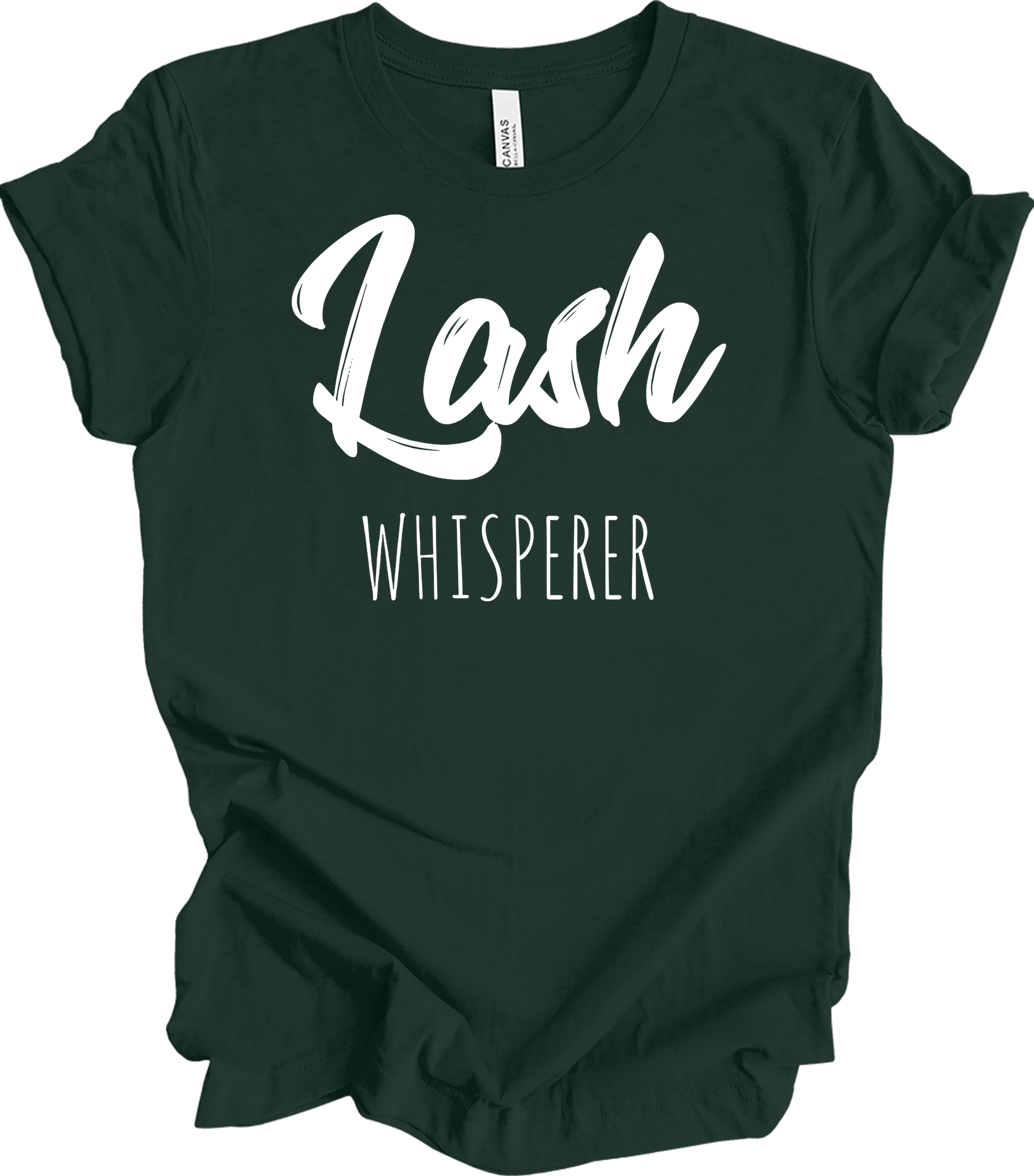 Lash Whisperer T-Shirt in Forest
