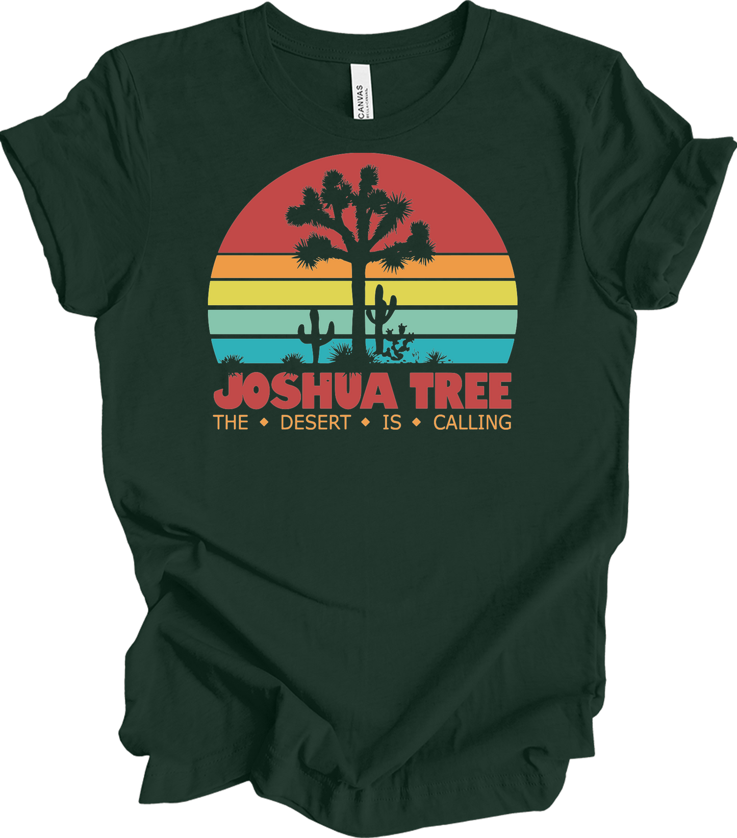 Joshua Tree Vintage T-Shirt in Forest