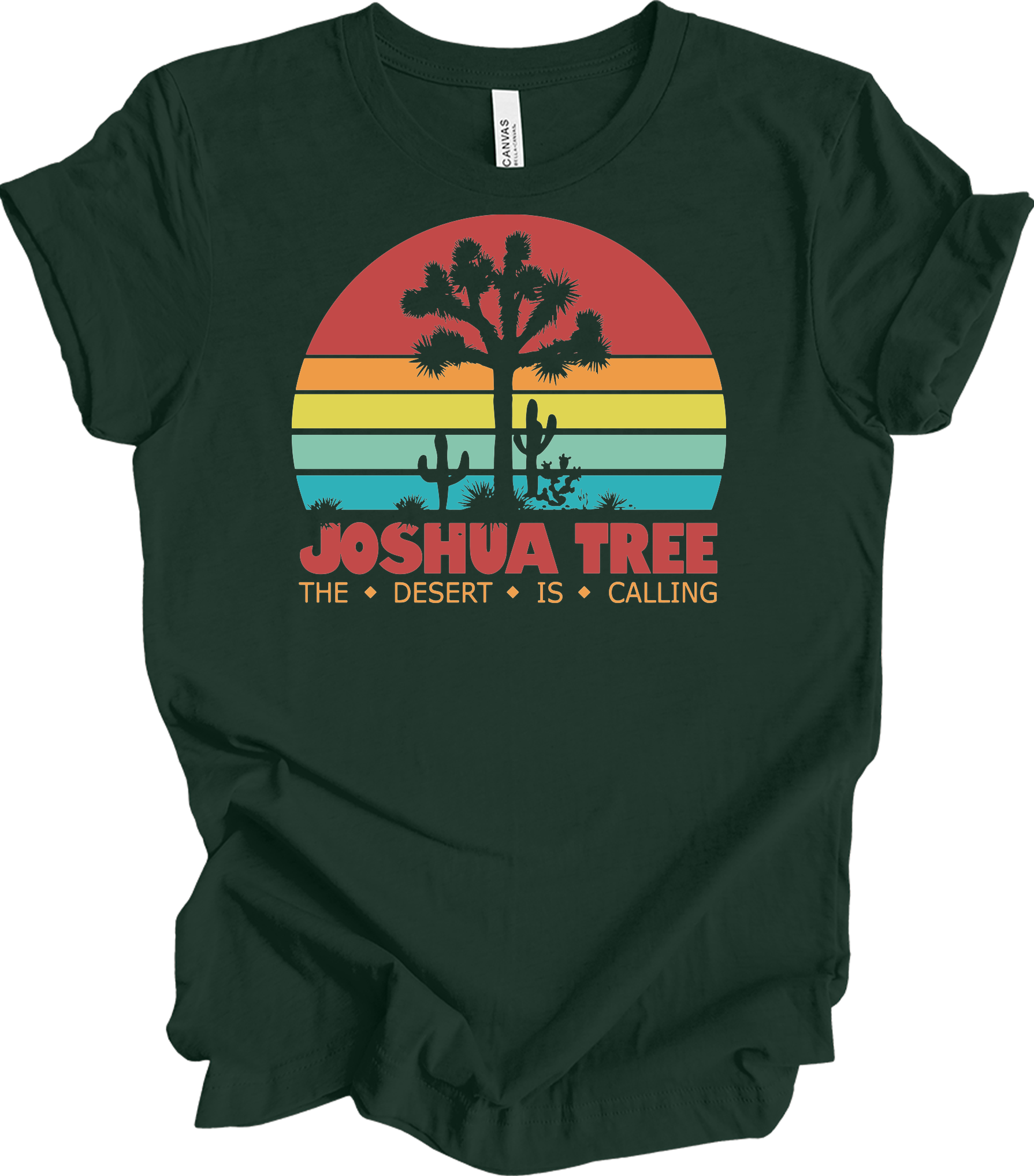 Joshua Tree Vintage T-Shirt in Forest