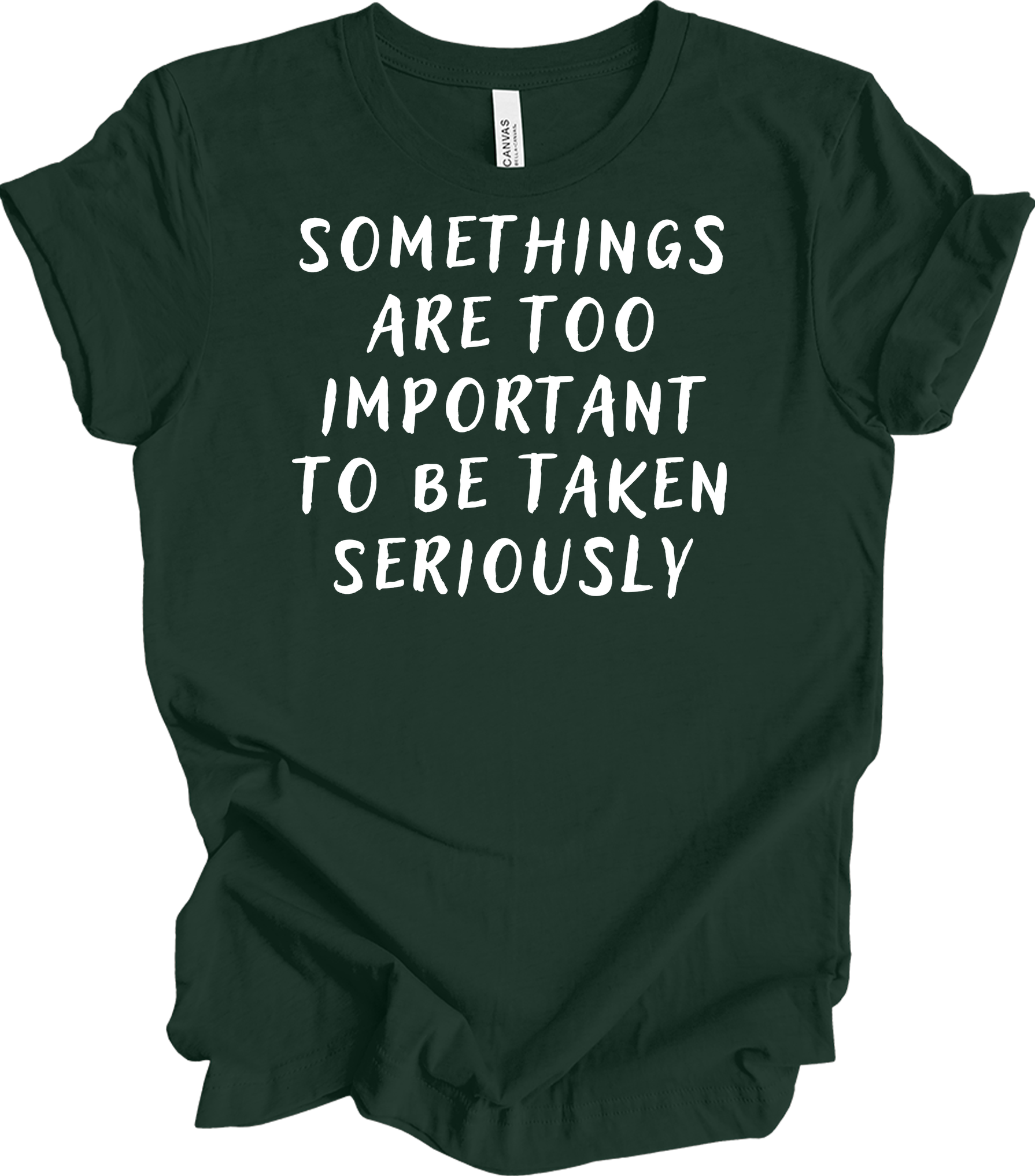 Stage Crew: Important Yet Fun T-Shirt in Forest