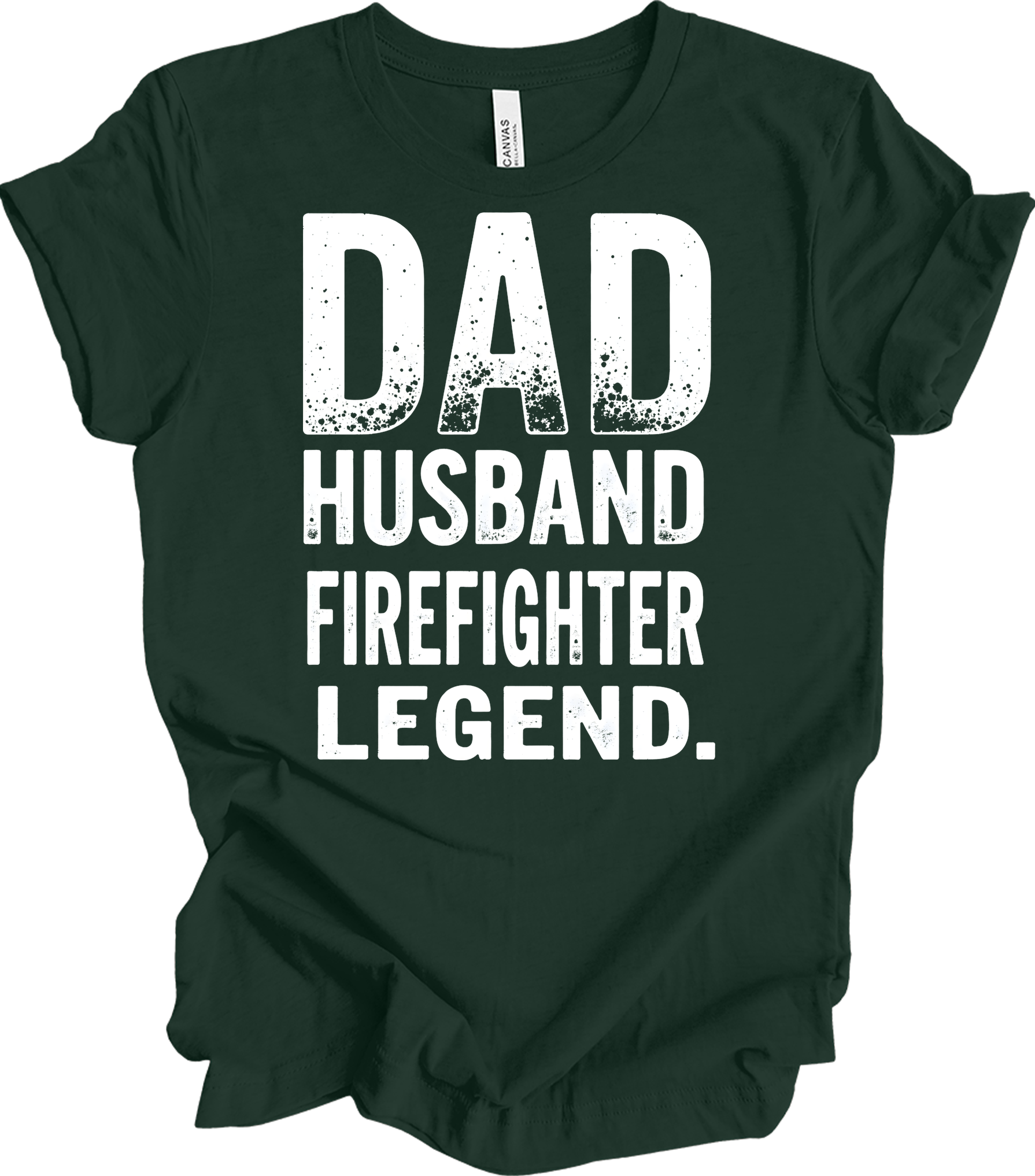 Firefighter Legend Gift T-Shirt in Forest