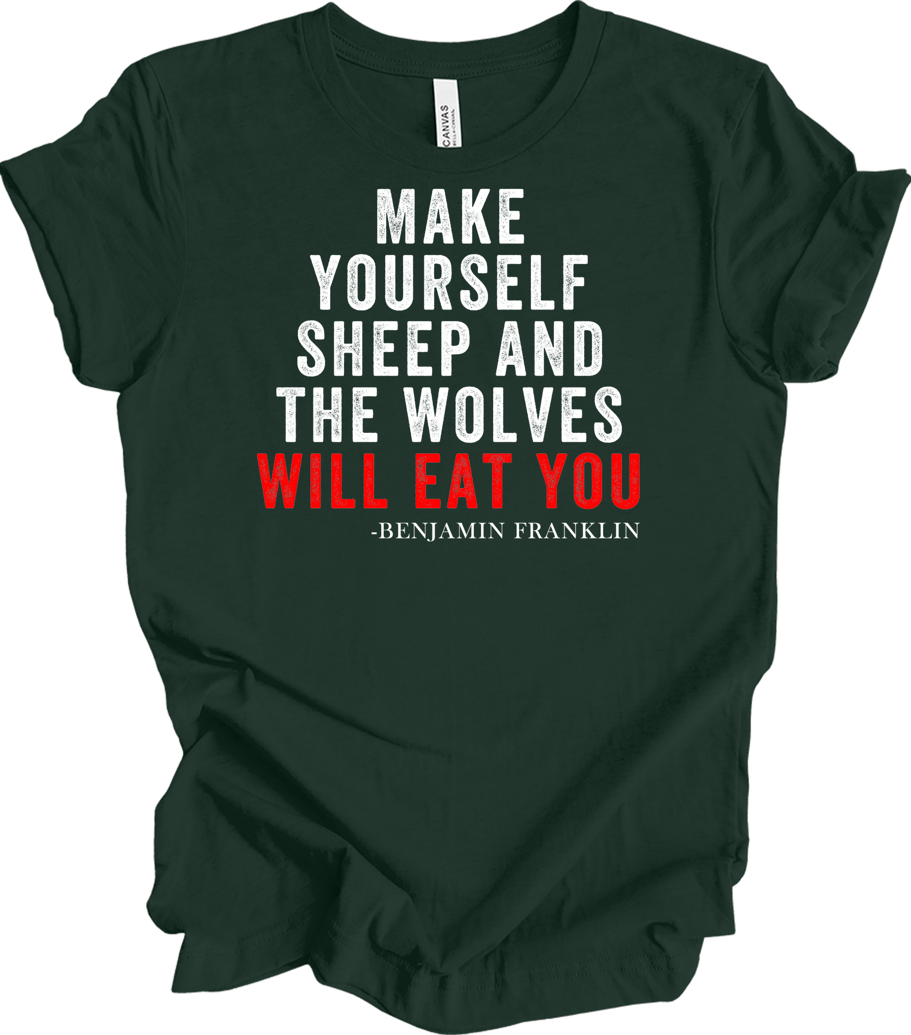 Make Yourself Sheep T-Shirt in Forest