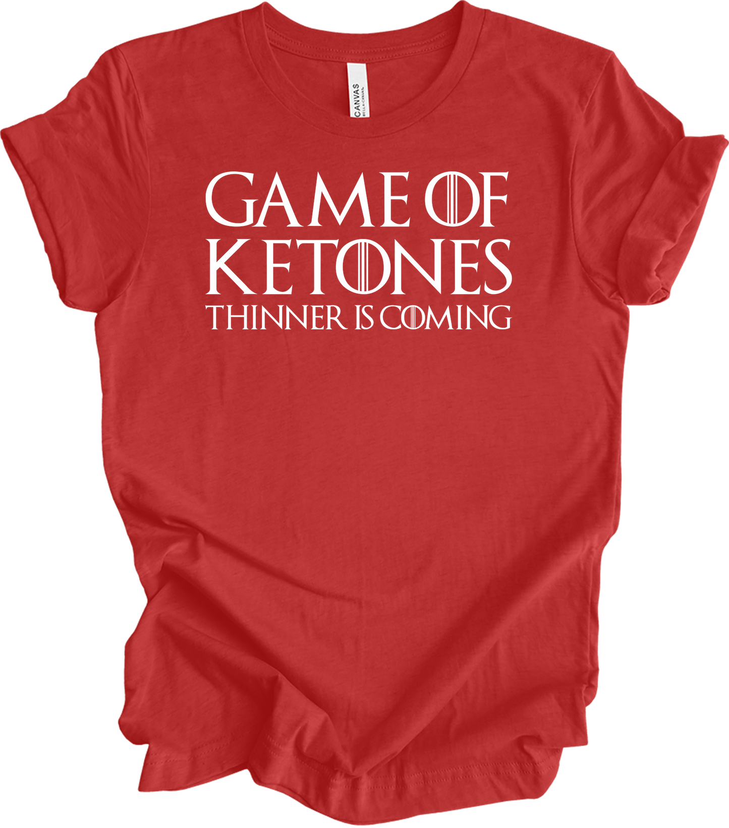 Game of Ketones T-Shirt in Heather Red