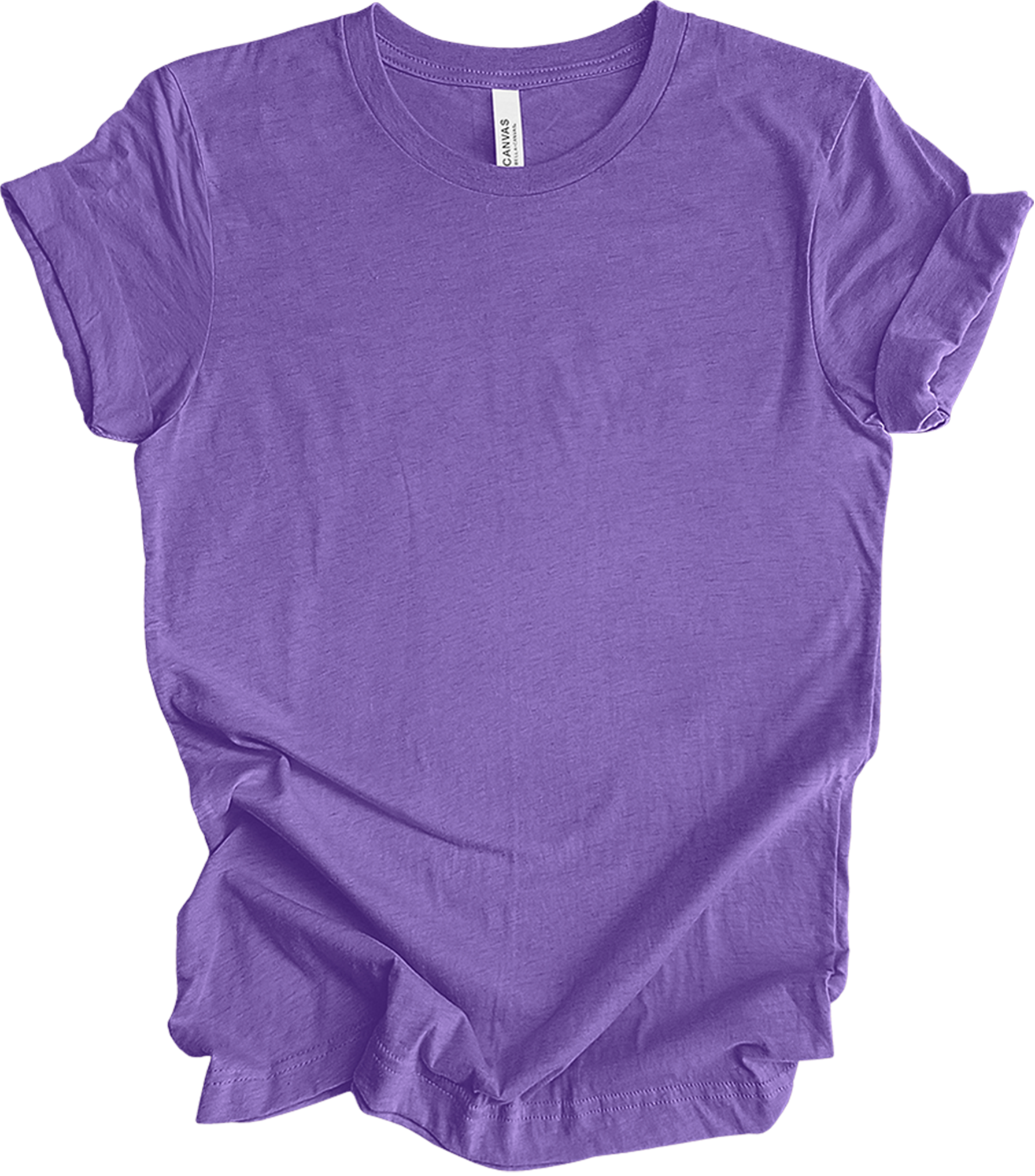 Bella Canvas 'Paused My Game' T-Shirt in Heather Team Purple