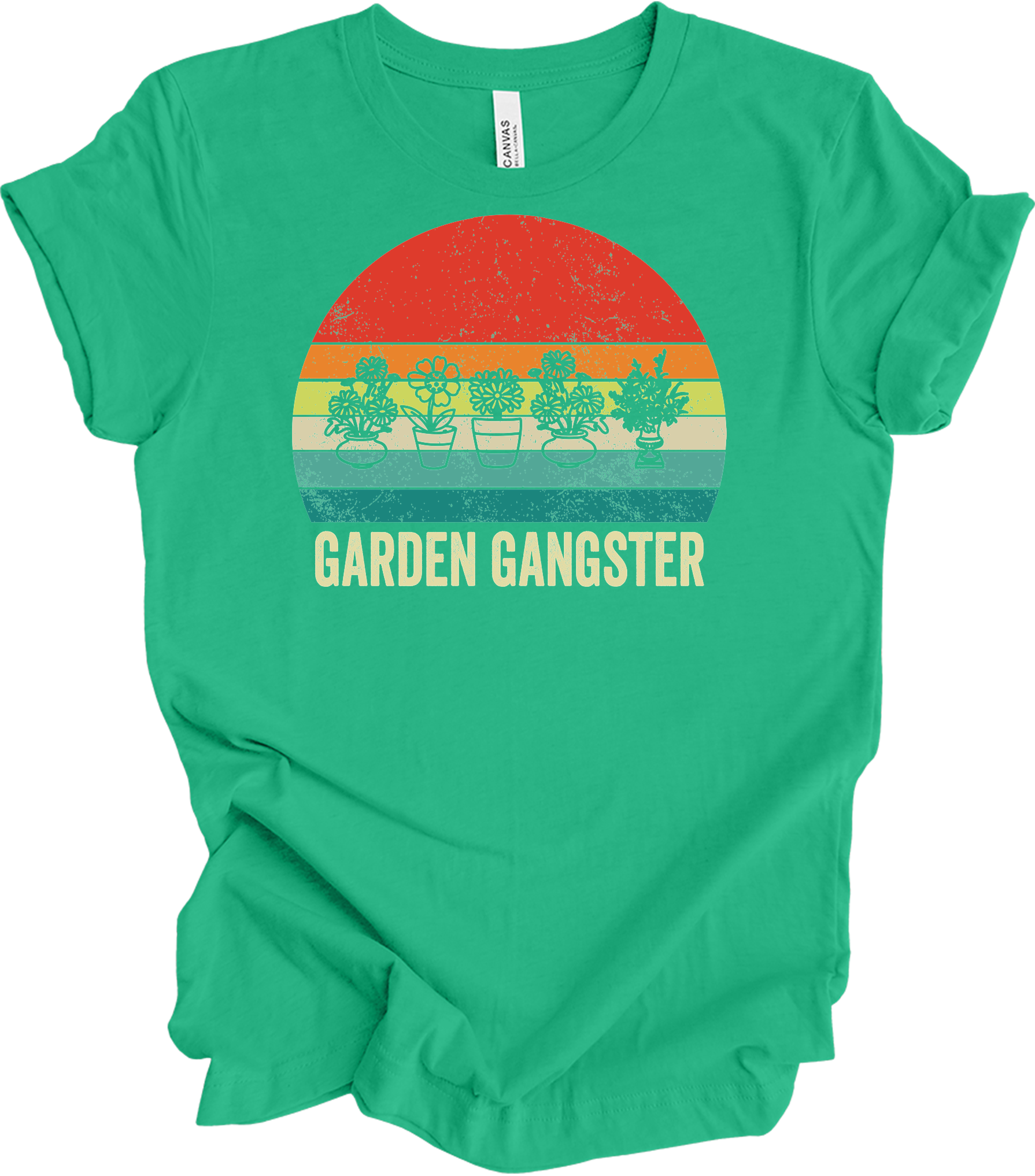 Garden Gangster - Plant Lover Gift T-Shirt in Kelly
