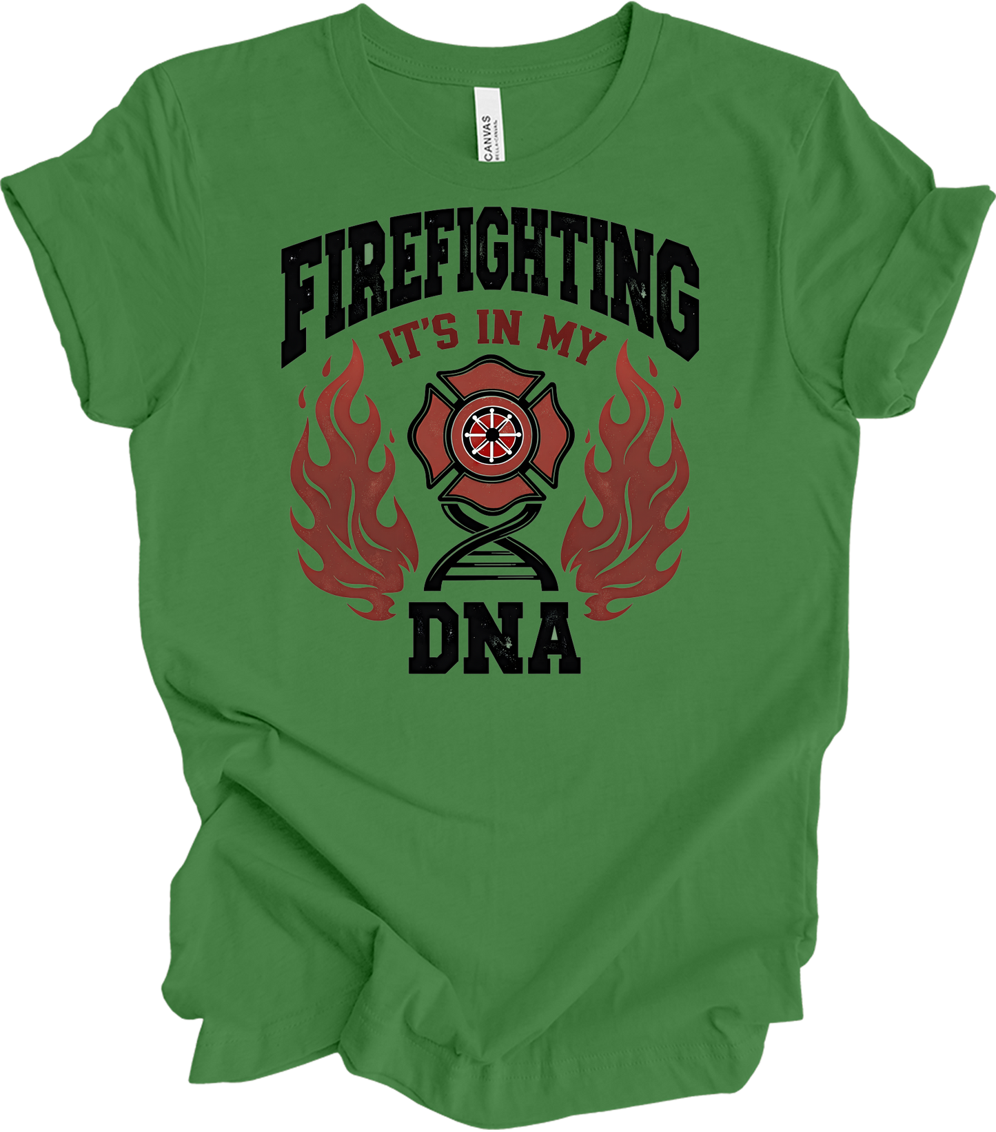 Firefighter DNA T-Shirt in Leaf