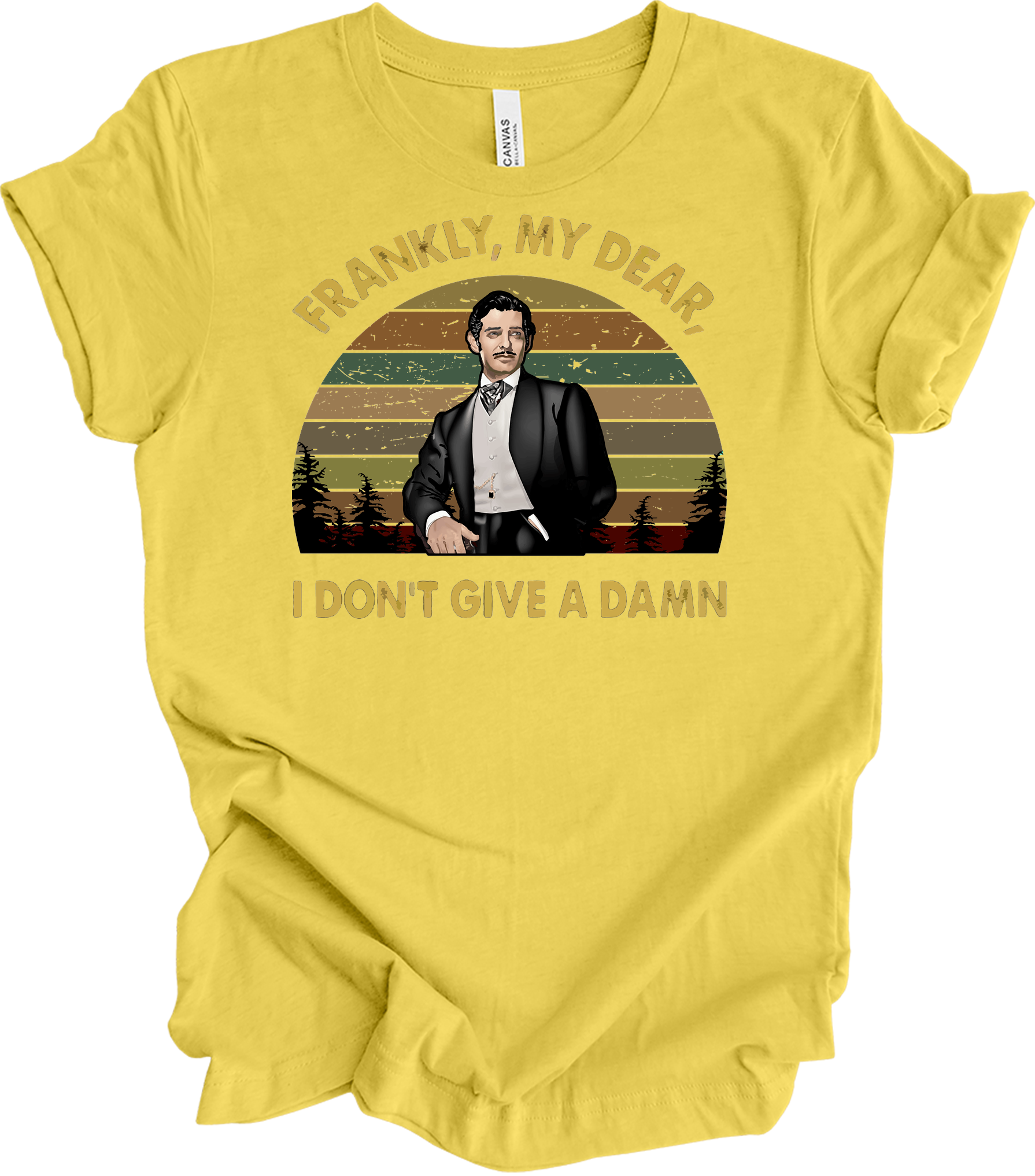Classic Movie Quote T-Shirt in Maize Yellow