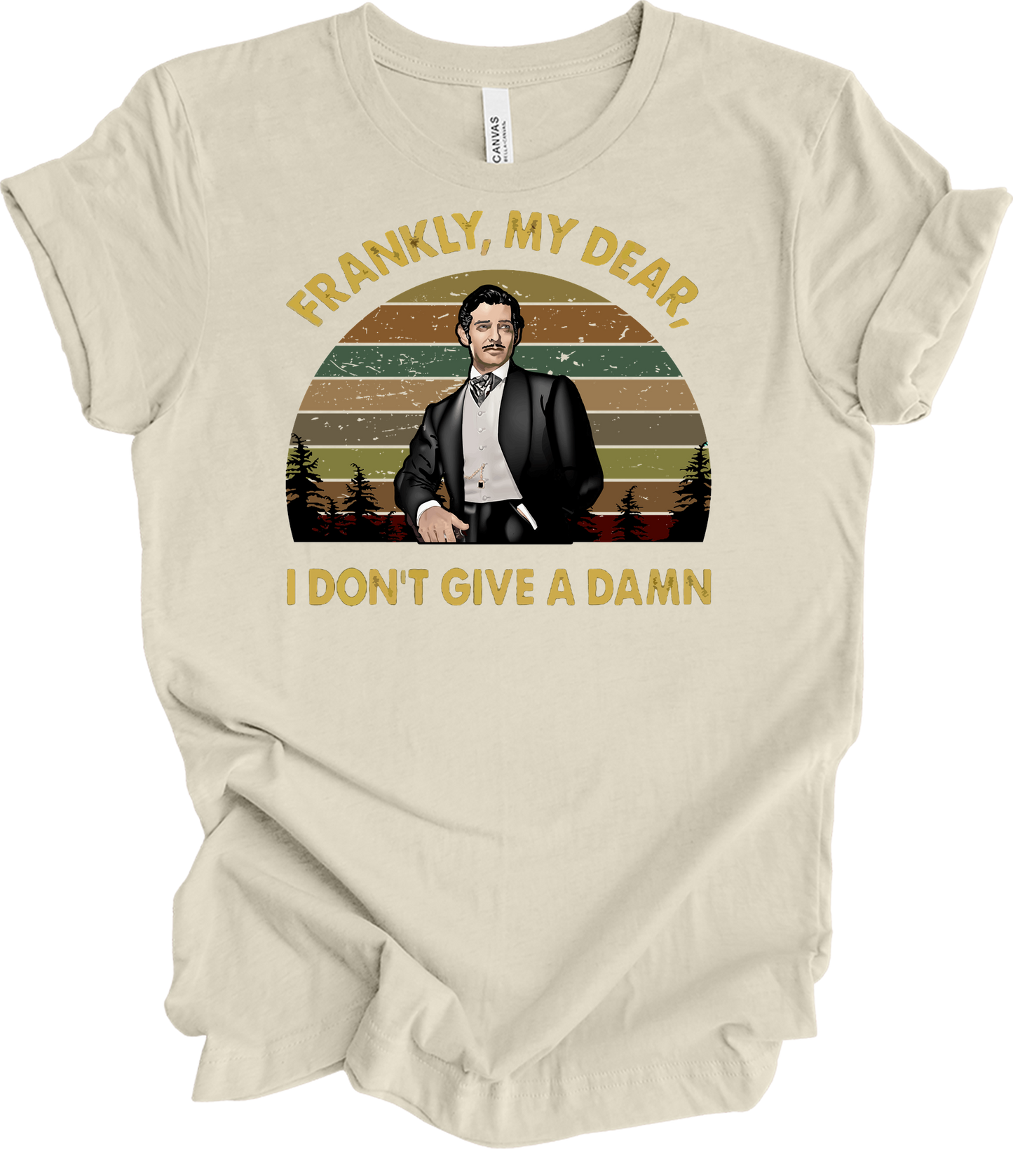 Classic Movie Quote T-Shirt in Natural