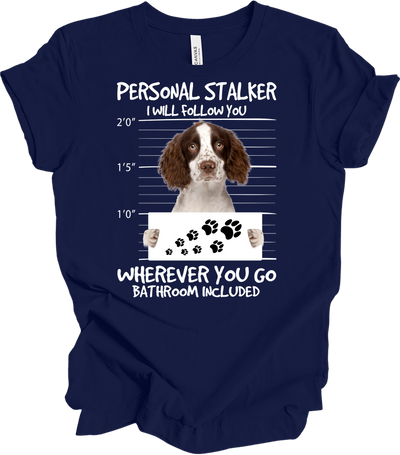 Springer Spaniel Personal Stalker Tee