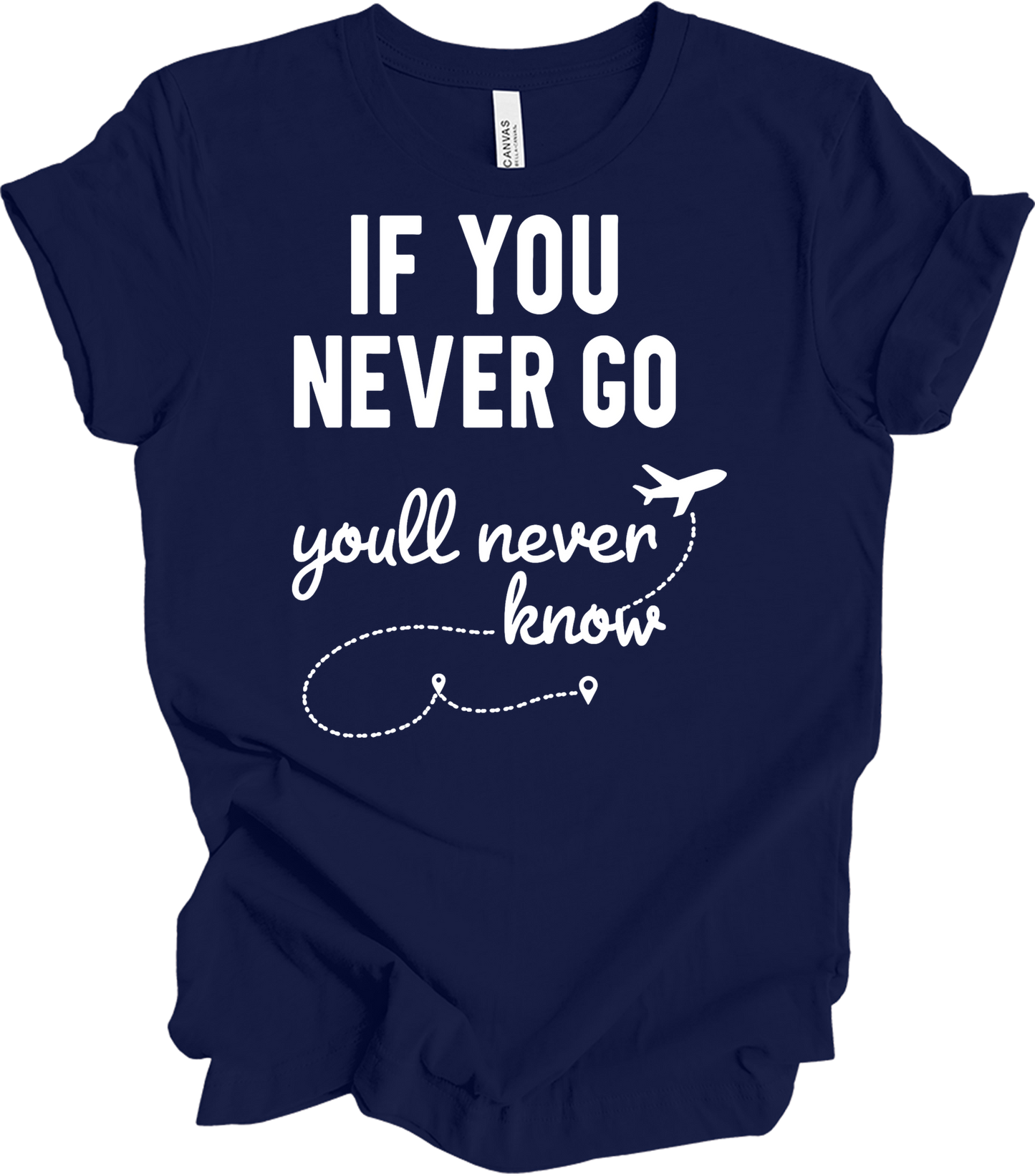 Travel Adventure T-Shirt in Navy