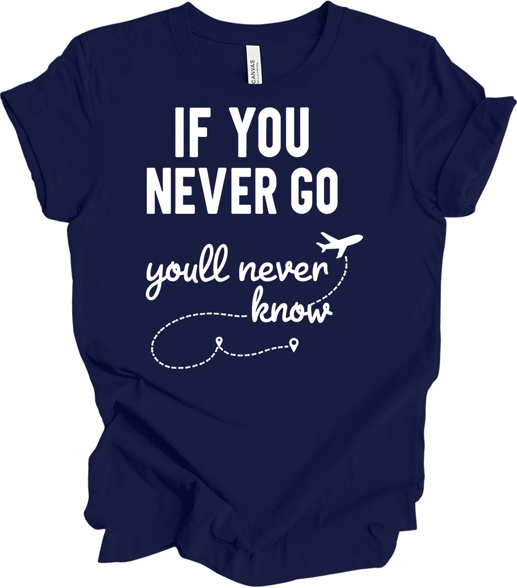 Travel Adventure T-Shirt in Navy