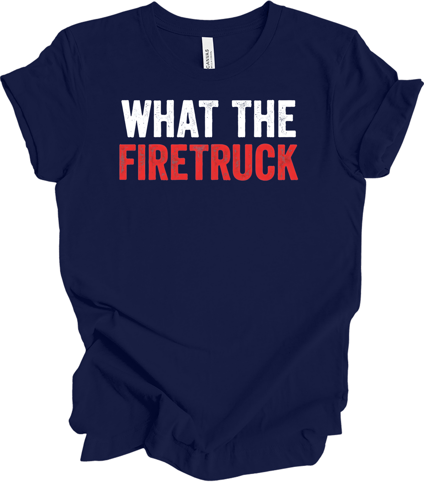 What The Firetruck T-Shirt in Navy