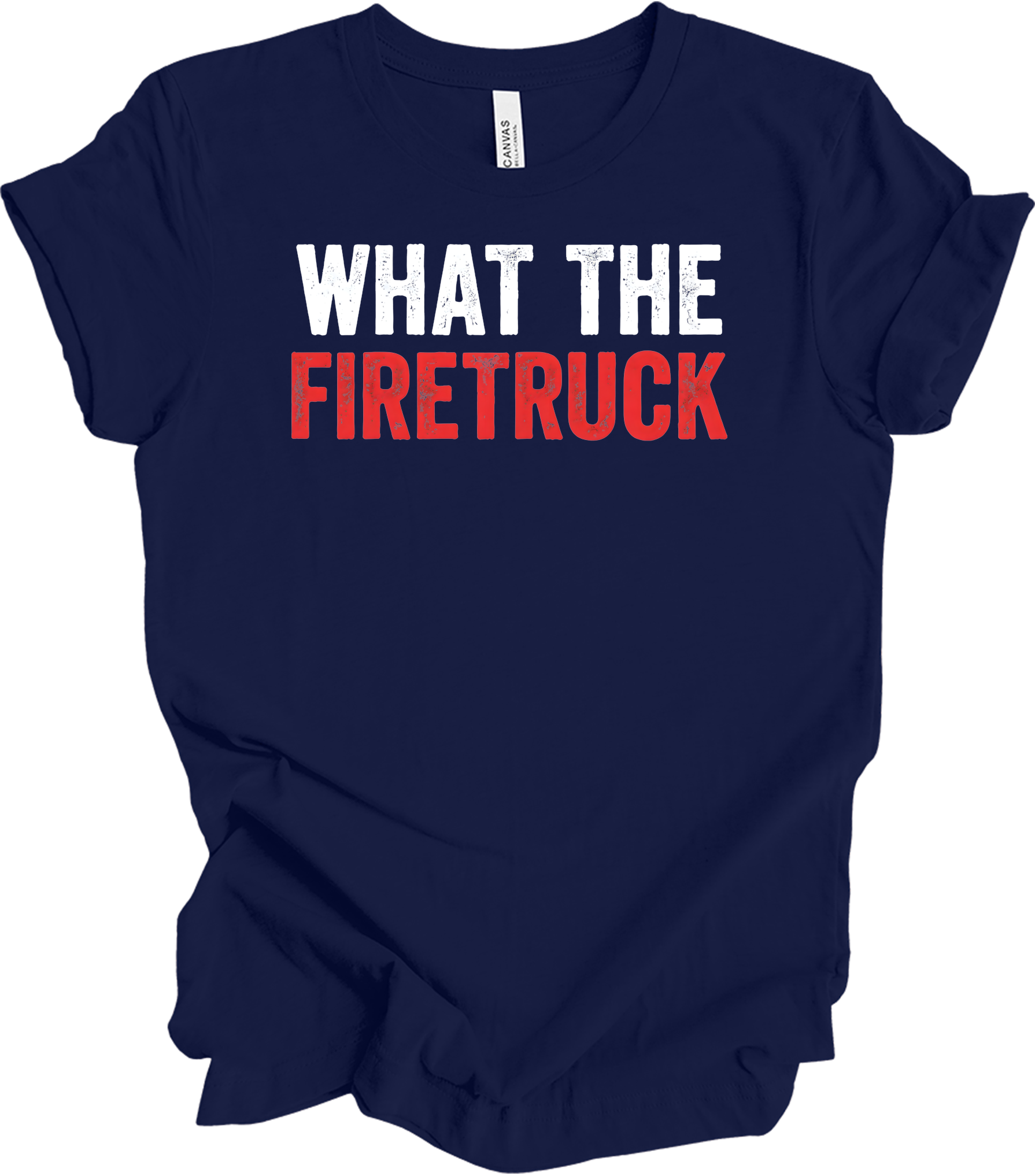 What The Firetruck T-Shirt in Navy