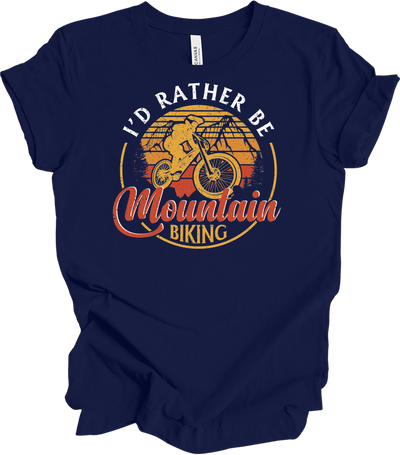 Mountain Biking Retro Vintage MTB T-Shirt