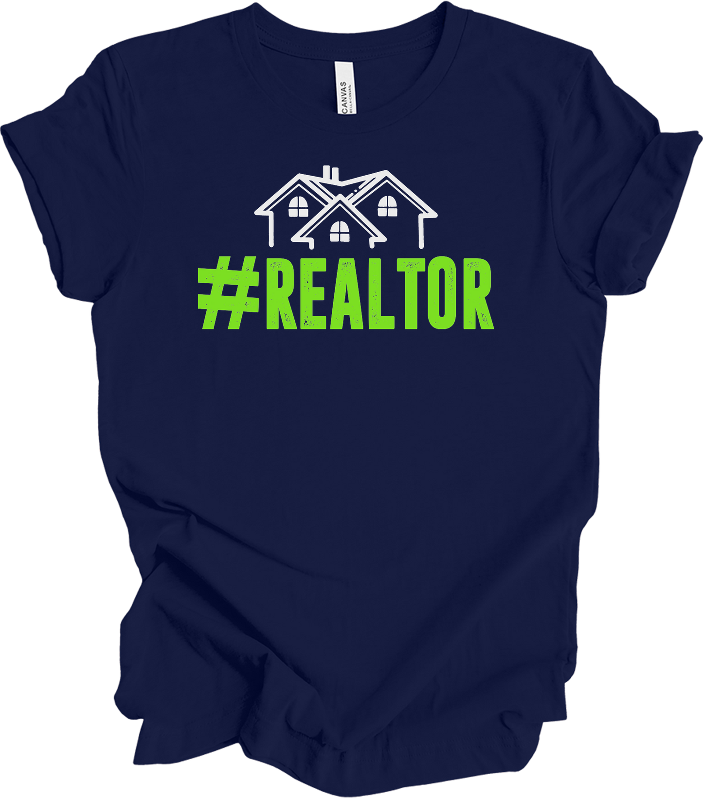 #Realtor for Real Estate Pros T-Shirt in Navy