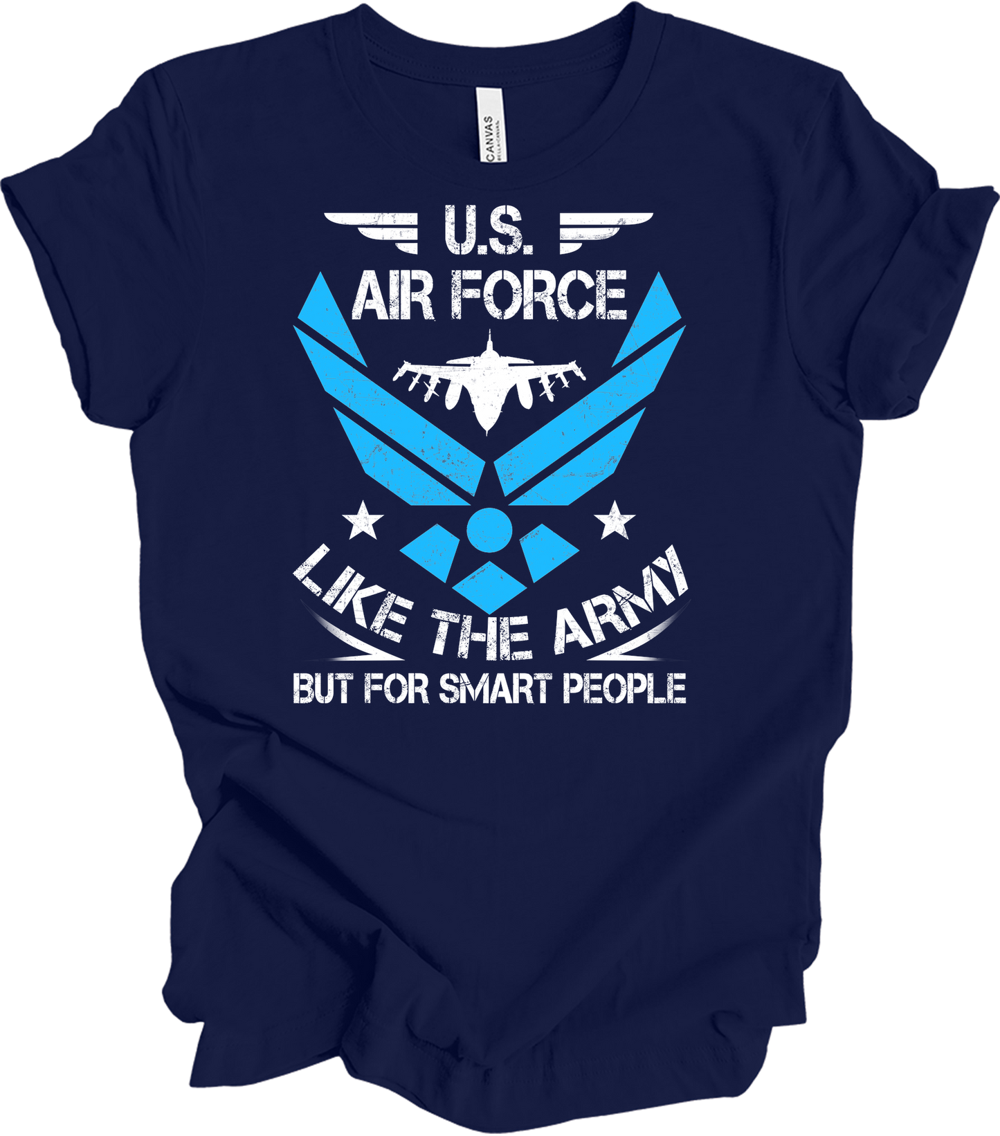 U.S. Air Force - Smart People T-Shirt in Navy