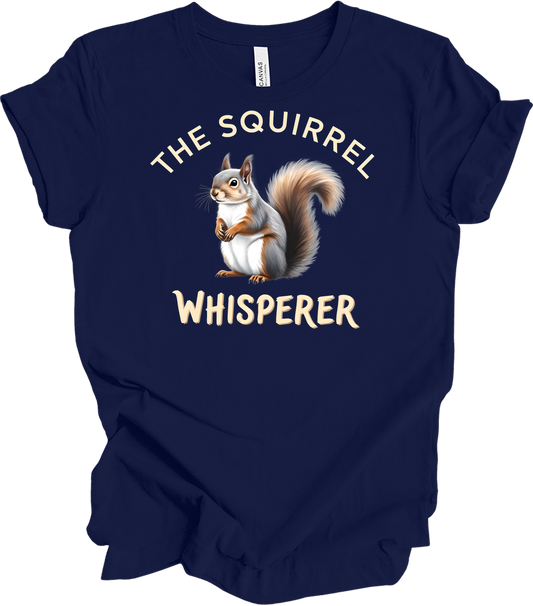 The Squirrel Whisperer T-Shirt in Navy