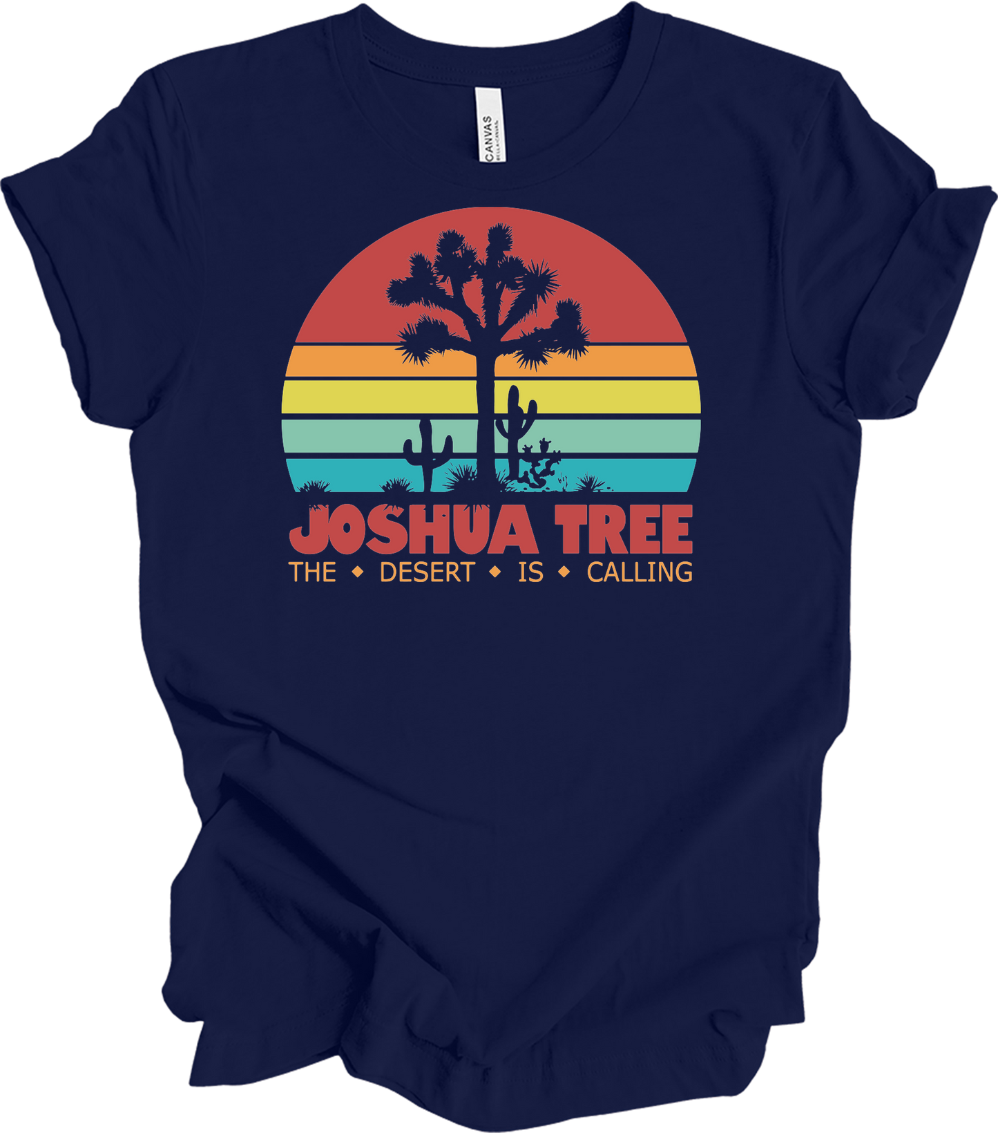 Joshua Tree Vintage T-Shirt in Navy