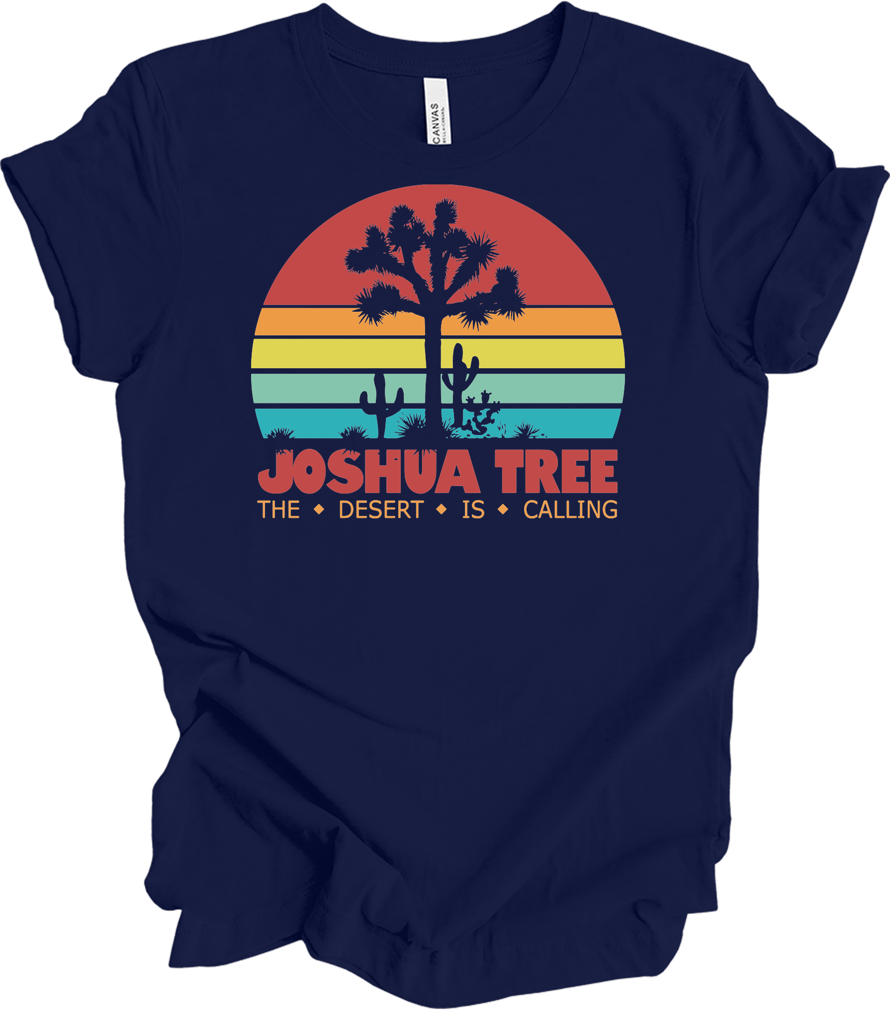 Joshua Tree Vintage T-Shirt in Navy