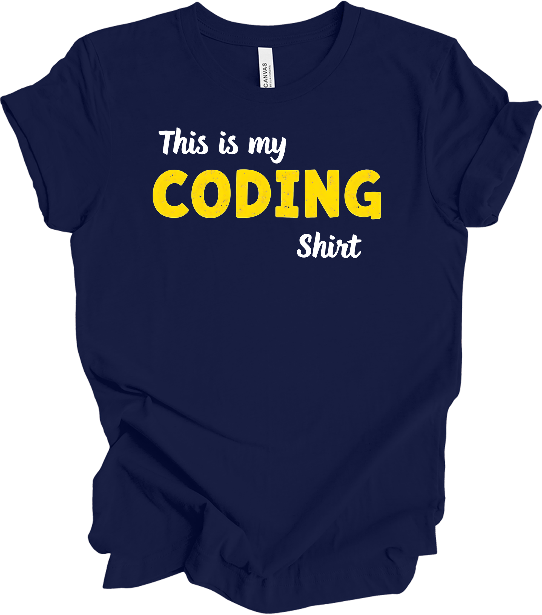 This is My Coding - Codi T-Shirt in Navy