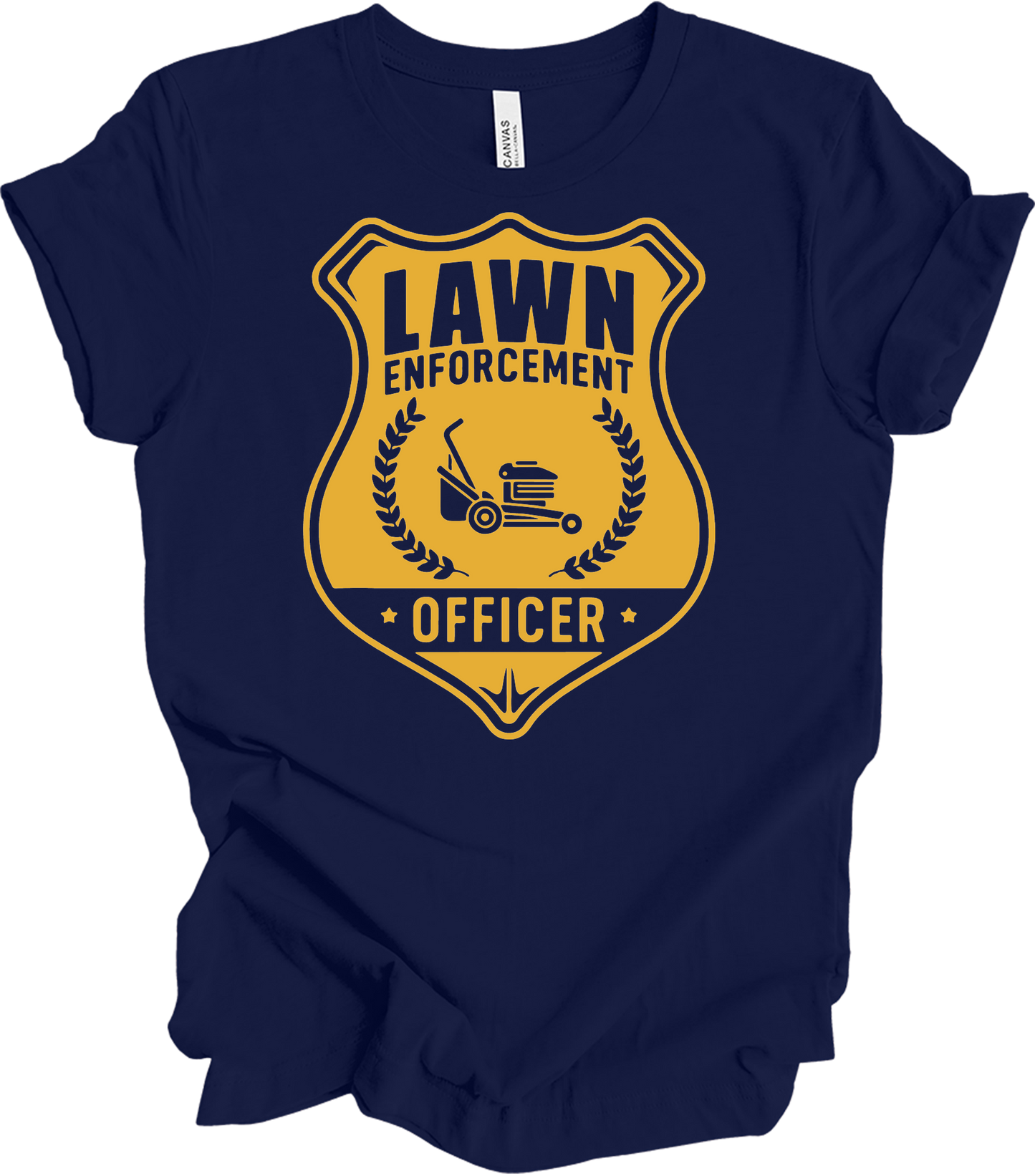 Lawn Enforcement Officer T-Shirt in Navy