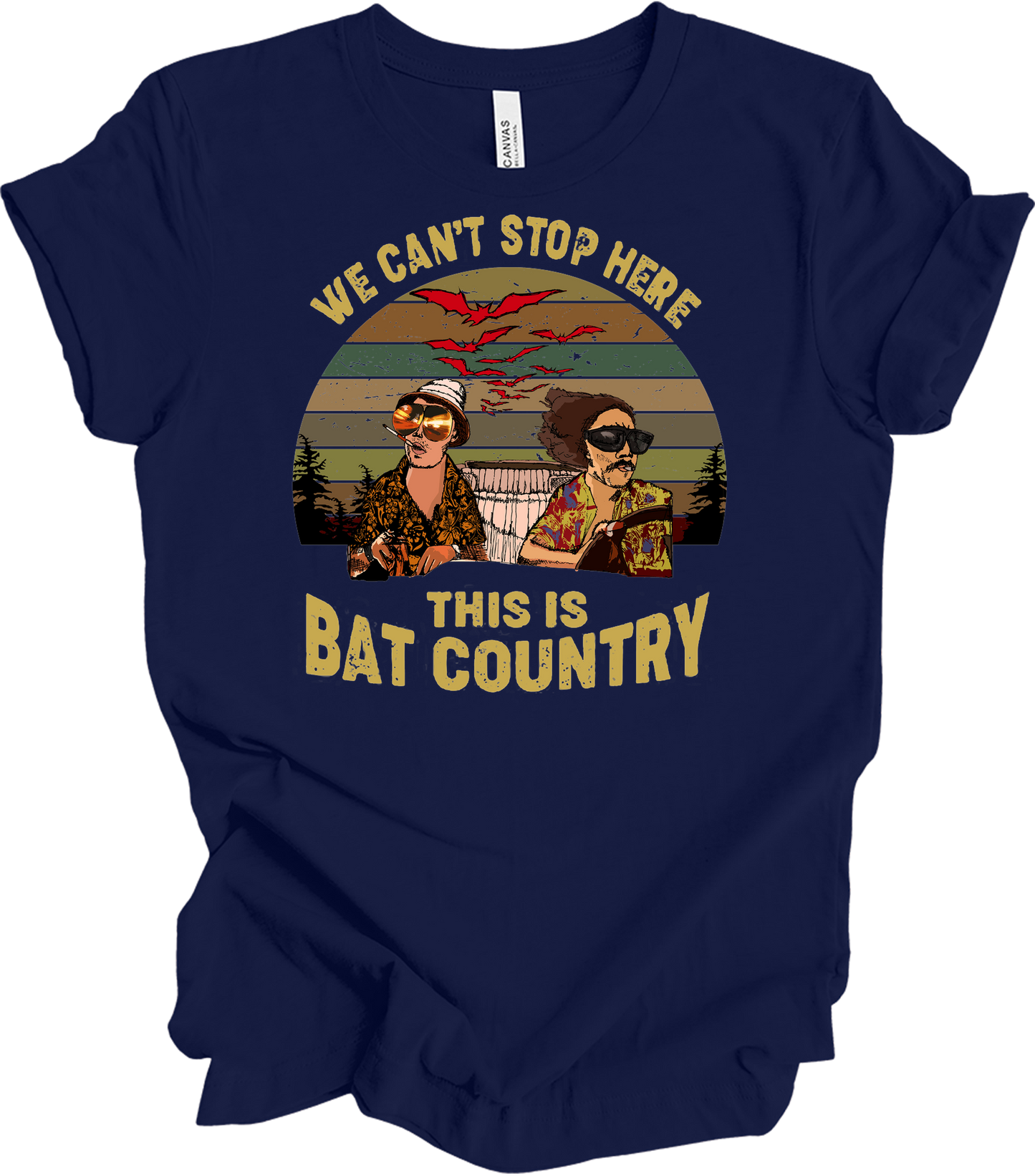 Bat Country T-Shirt in Navy