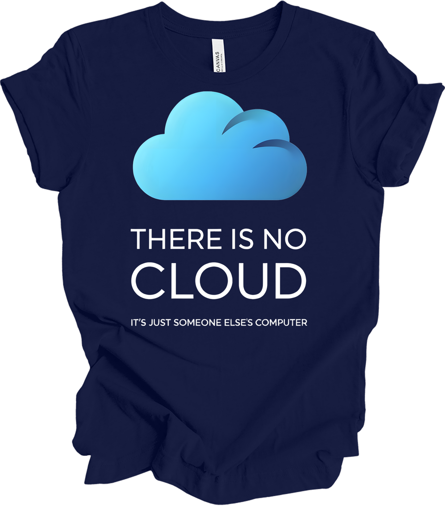 There Is No Cloud T-Shirt in Navy