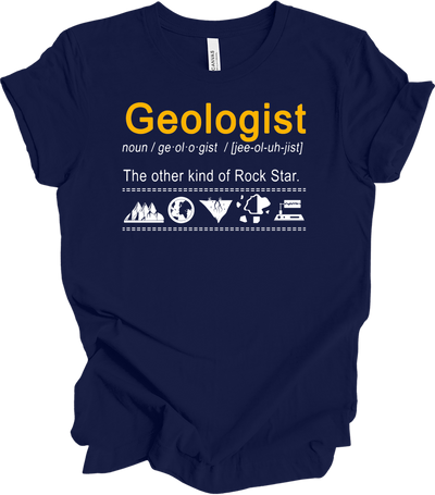 Geologist Tee - Rock Star Humor