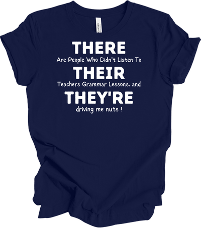 English Teacher Grammar Tee