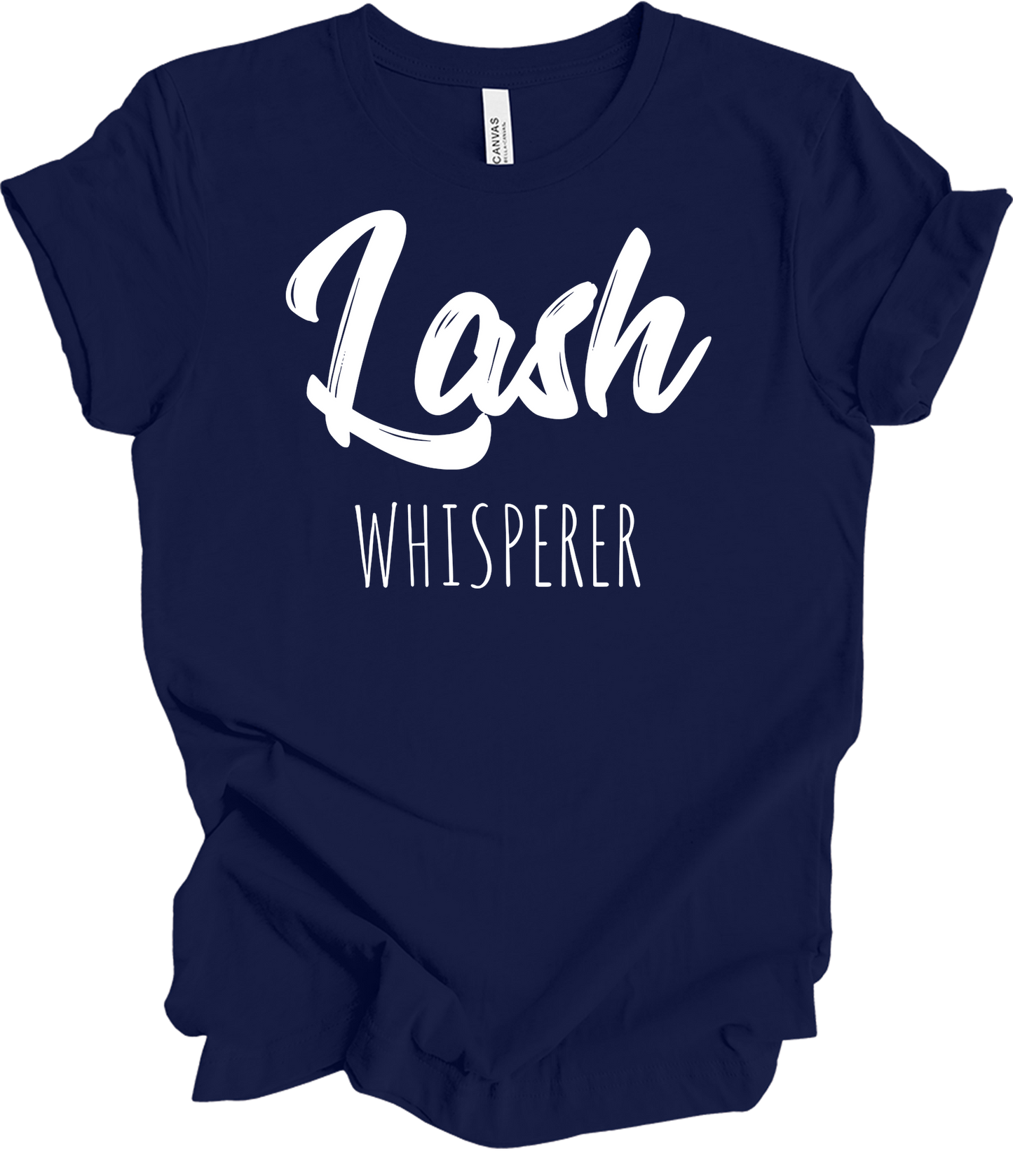Lash Whisperer T-Shirt in Navy