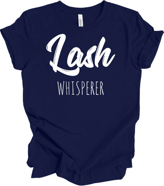 Lash Whisperer T-Shirt in Navy