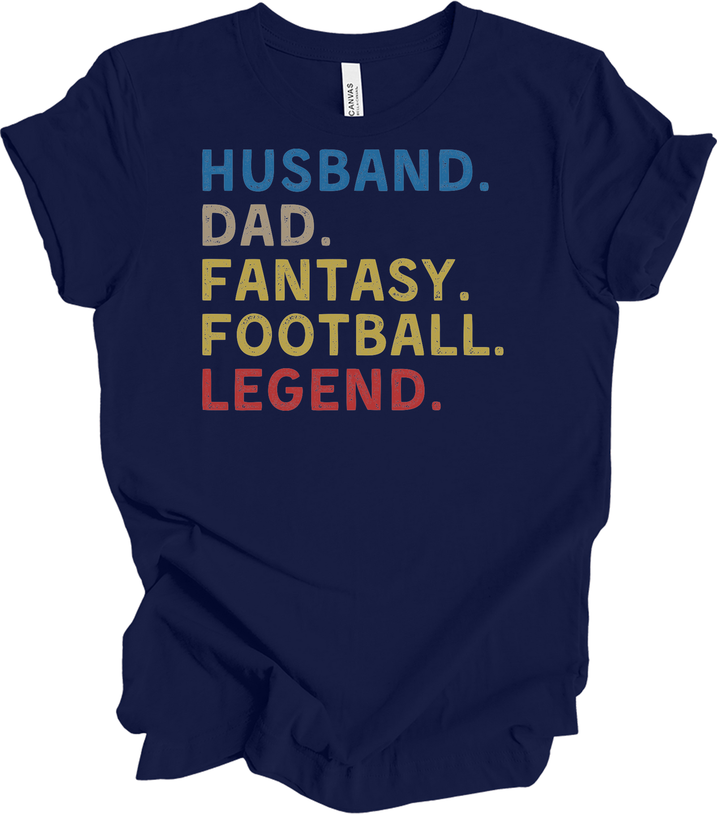 Fantasy Football Legend T-Shirt in Navy