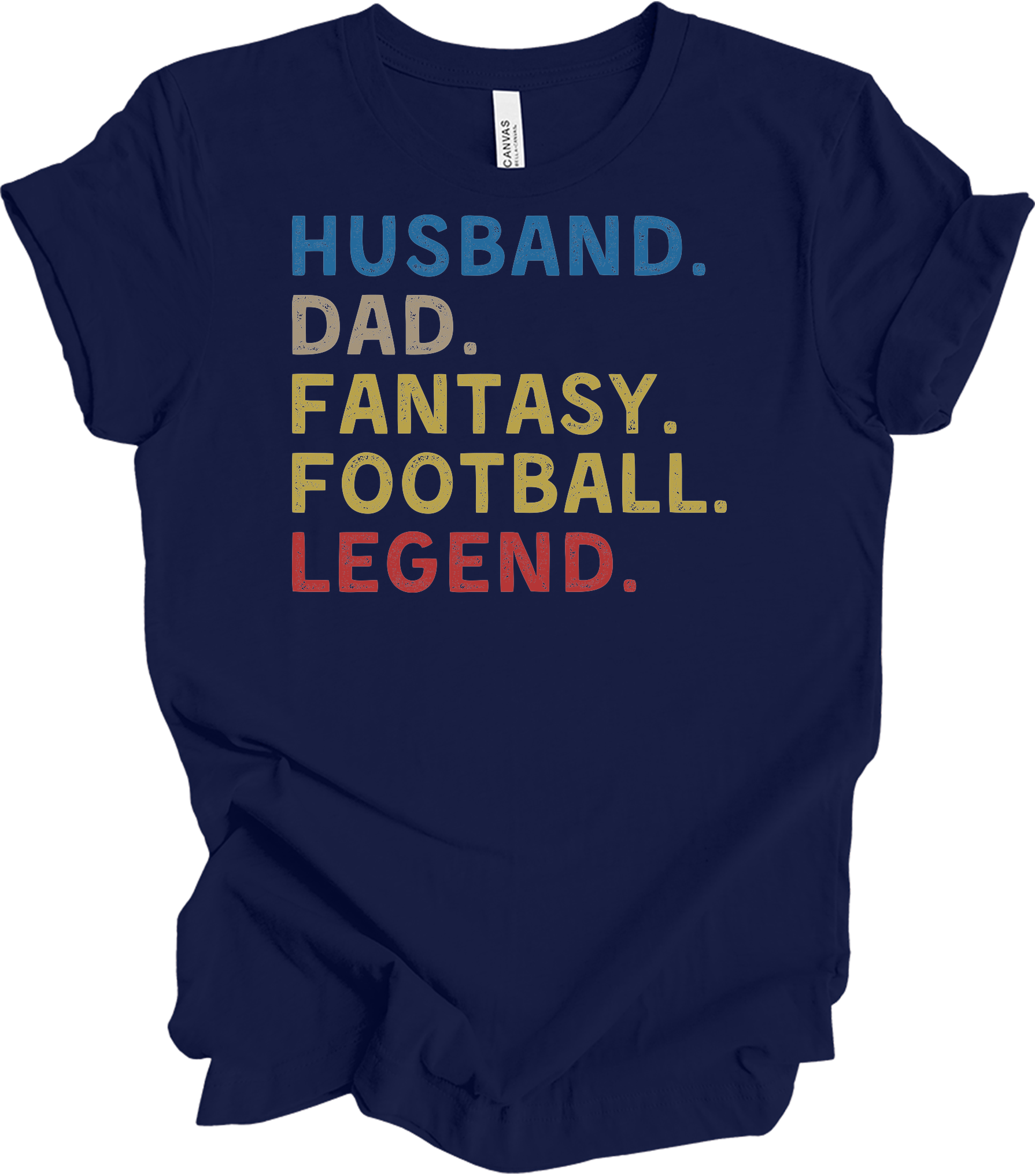 Fantasy Football Legend T-Shirt in Navy