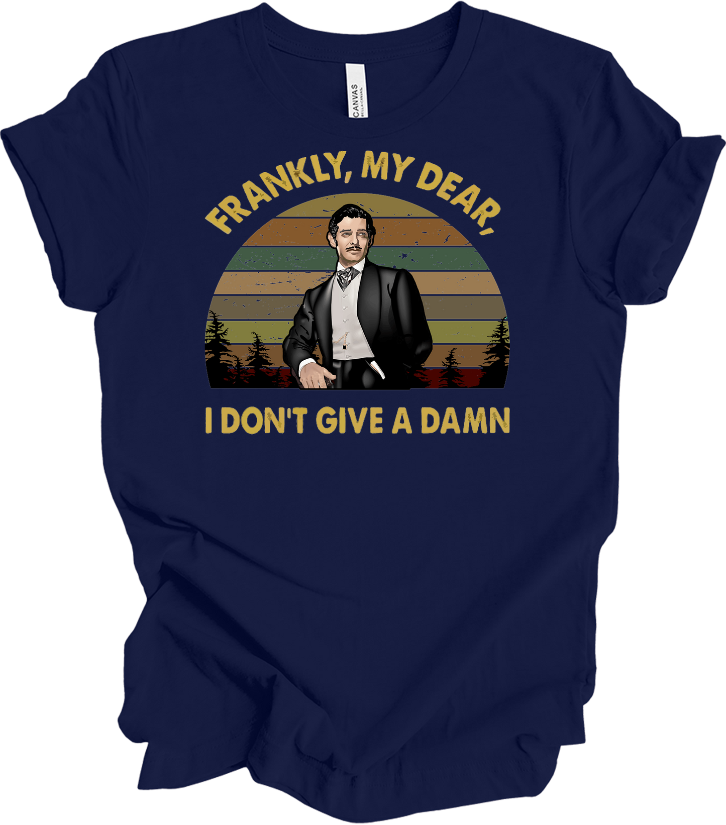 Classic Movie Quote T-Shirt in Navy