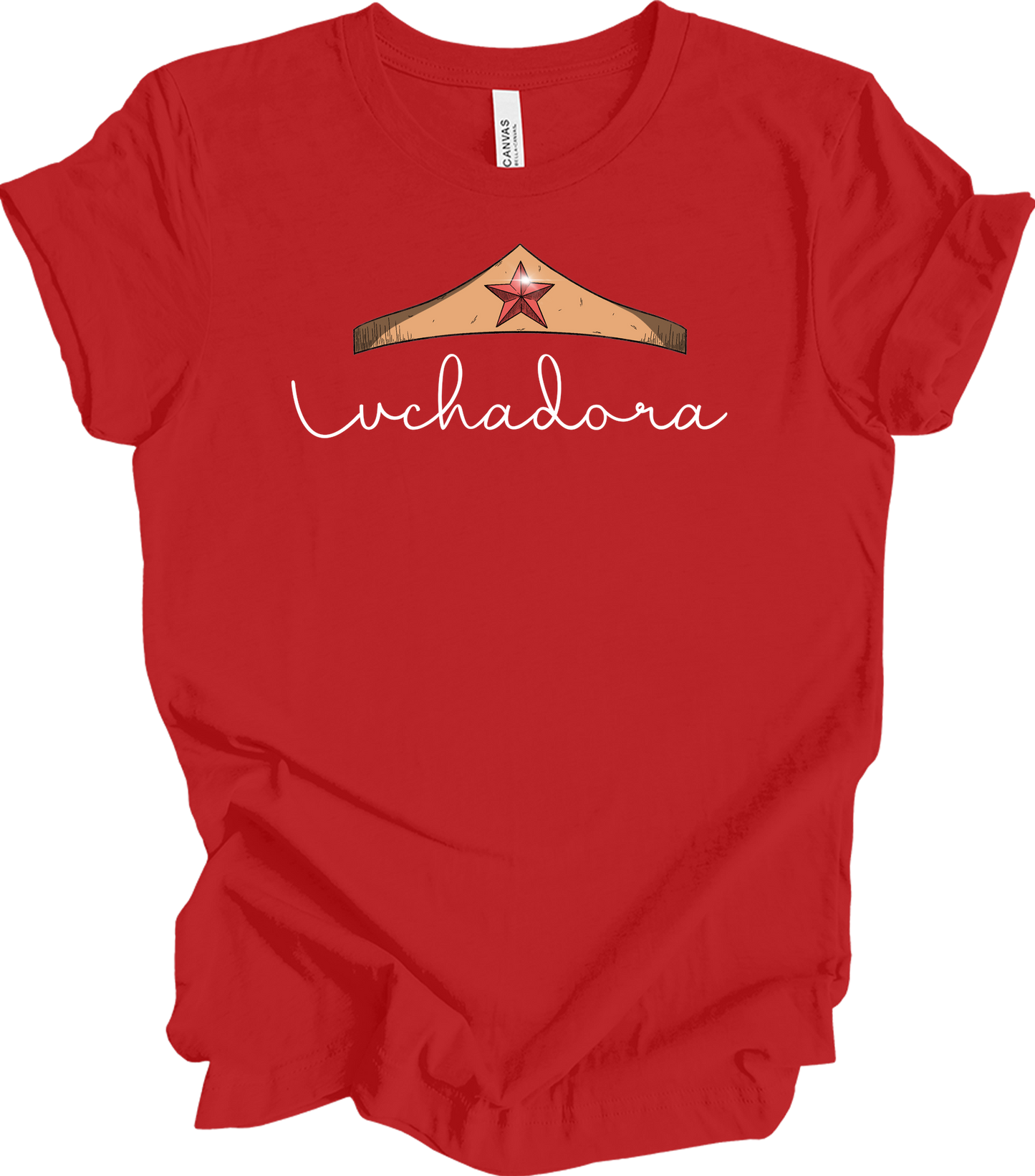 Wonder Woman Luchadora T-Shirt in Red