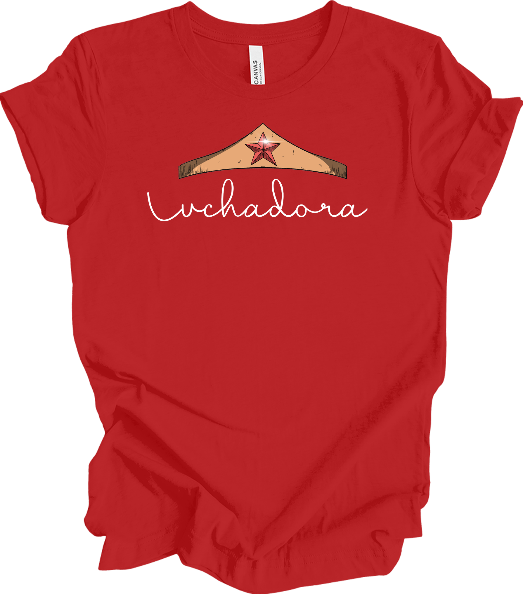 Wonder Woman Luchadora T-Shirt in Red