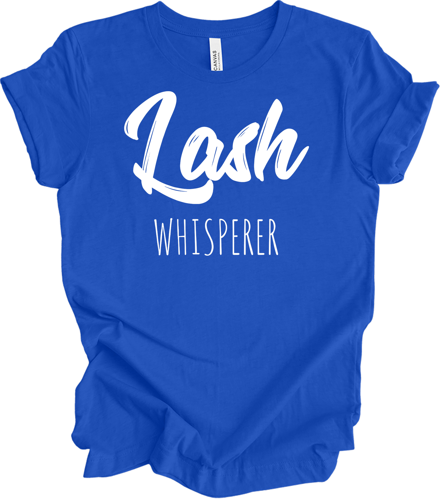 Lash Whisperer T-Shirt in True Royal
