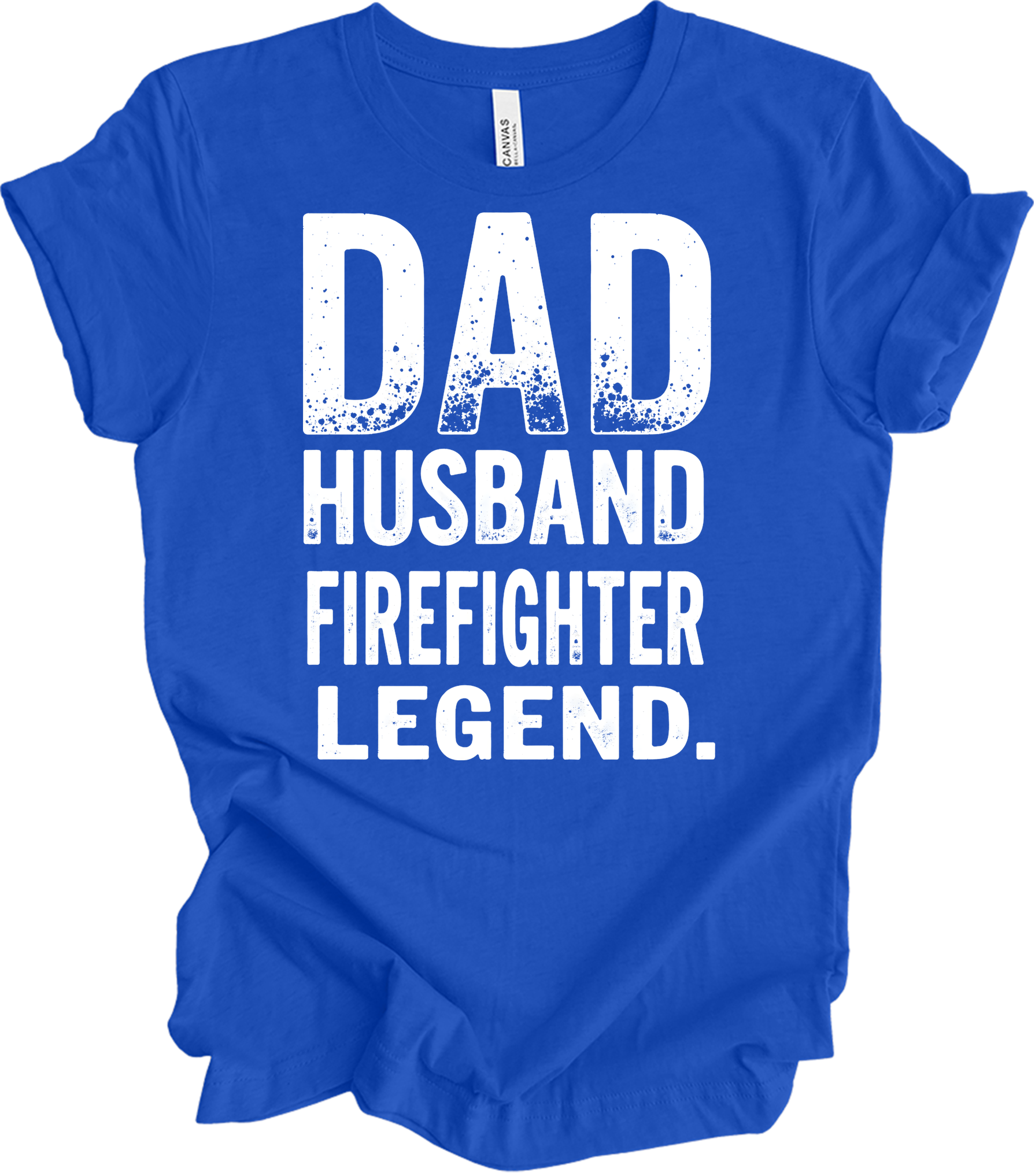 Firefighter Legend Gift T-Shirt in True Royal