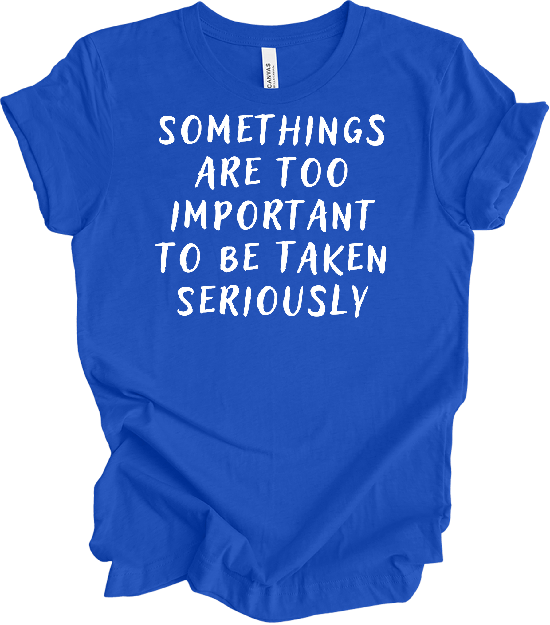 Stage Crew: Important Yet Fun T-Shirt in True Royal